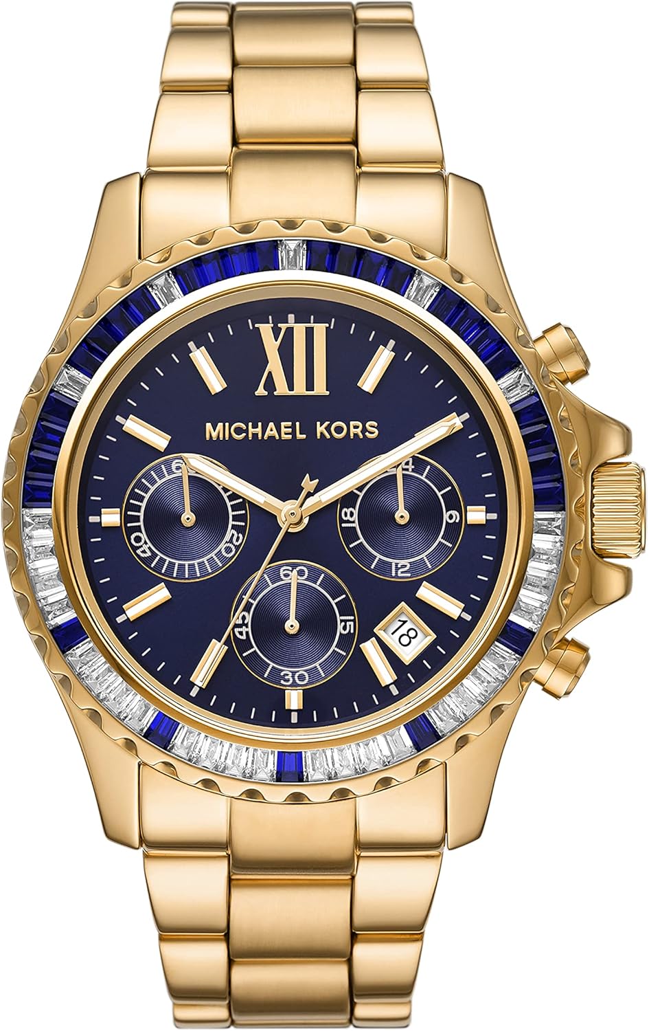 Michael Kors Everest Chronograph Gold-Tone Stainless Steel Women's Watch (Model: MK6971)