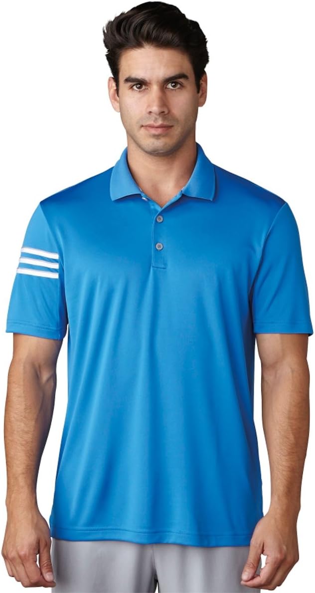 adidas Golf Men's Climacool 3 Stripe Club Polo