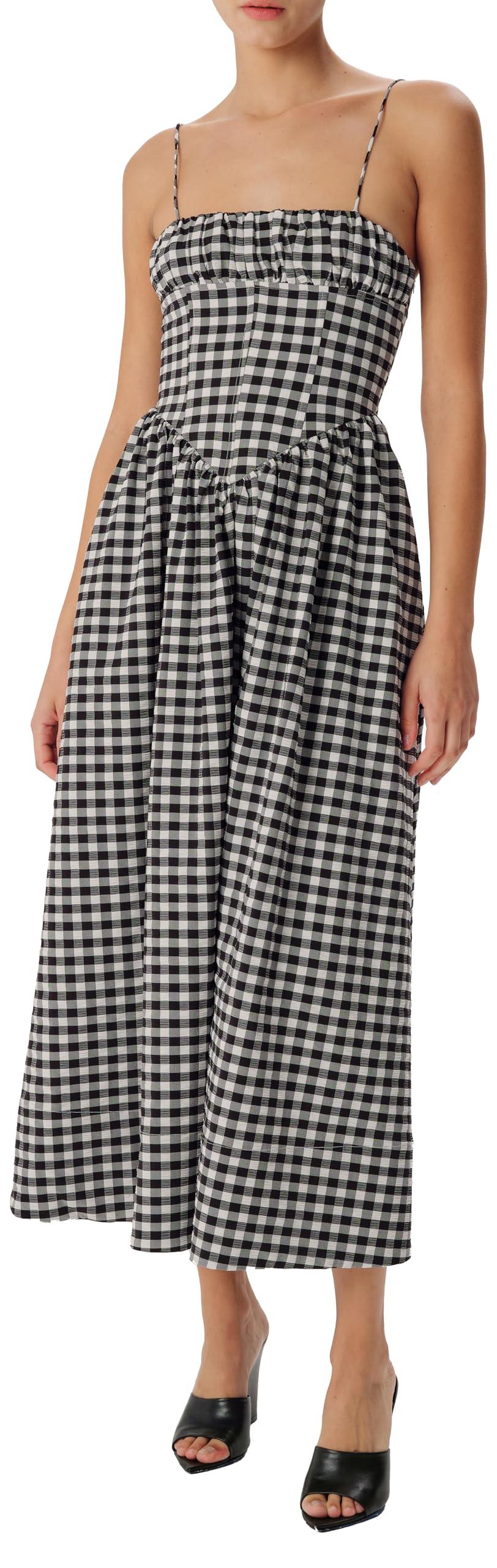 Ronny Kobo Women's Barrett Gingham Maxi Dress