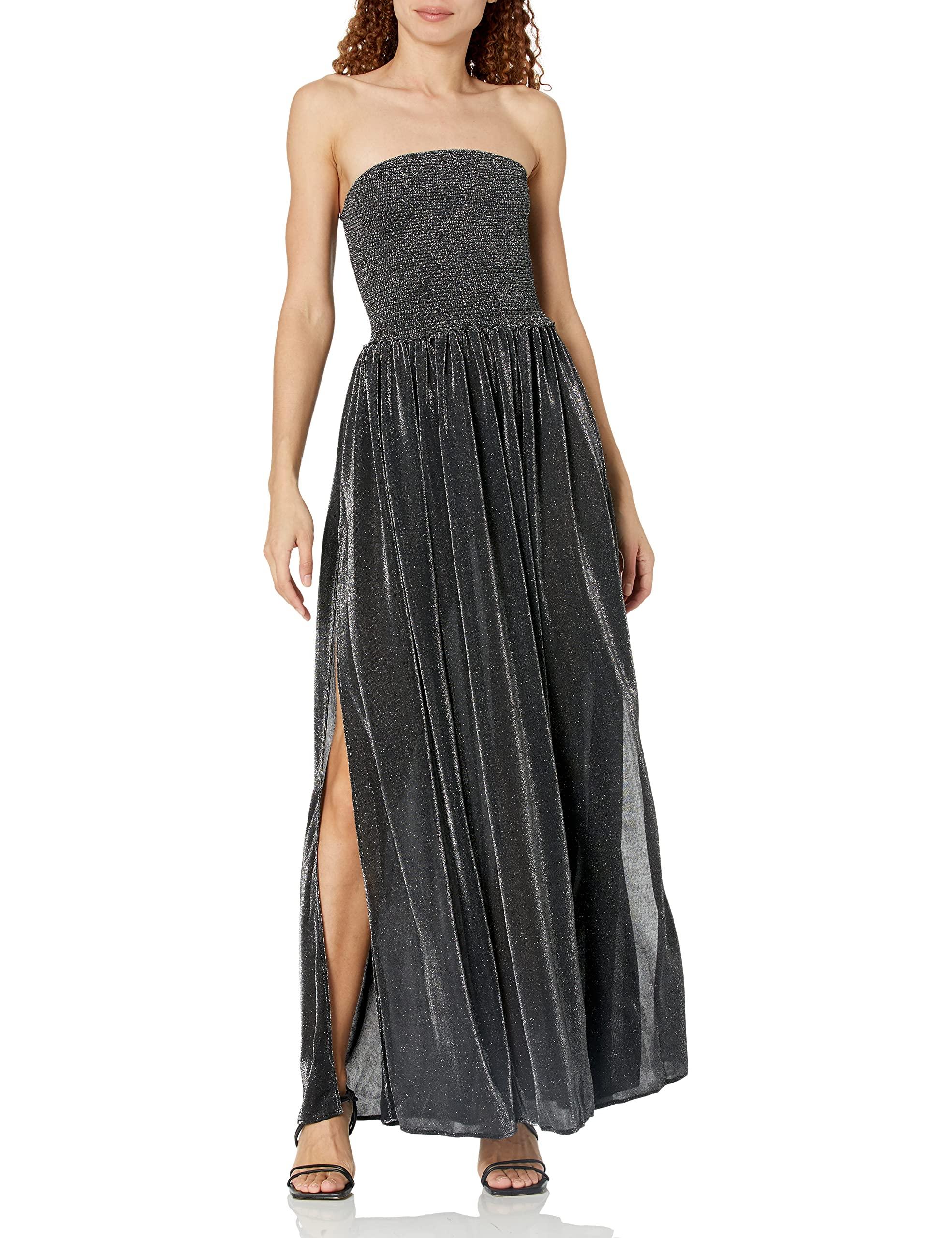 Ramy Brook Women's Sparkle Calista Strapless Maxi Dress