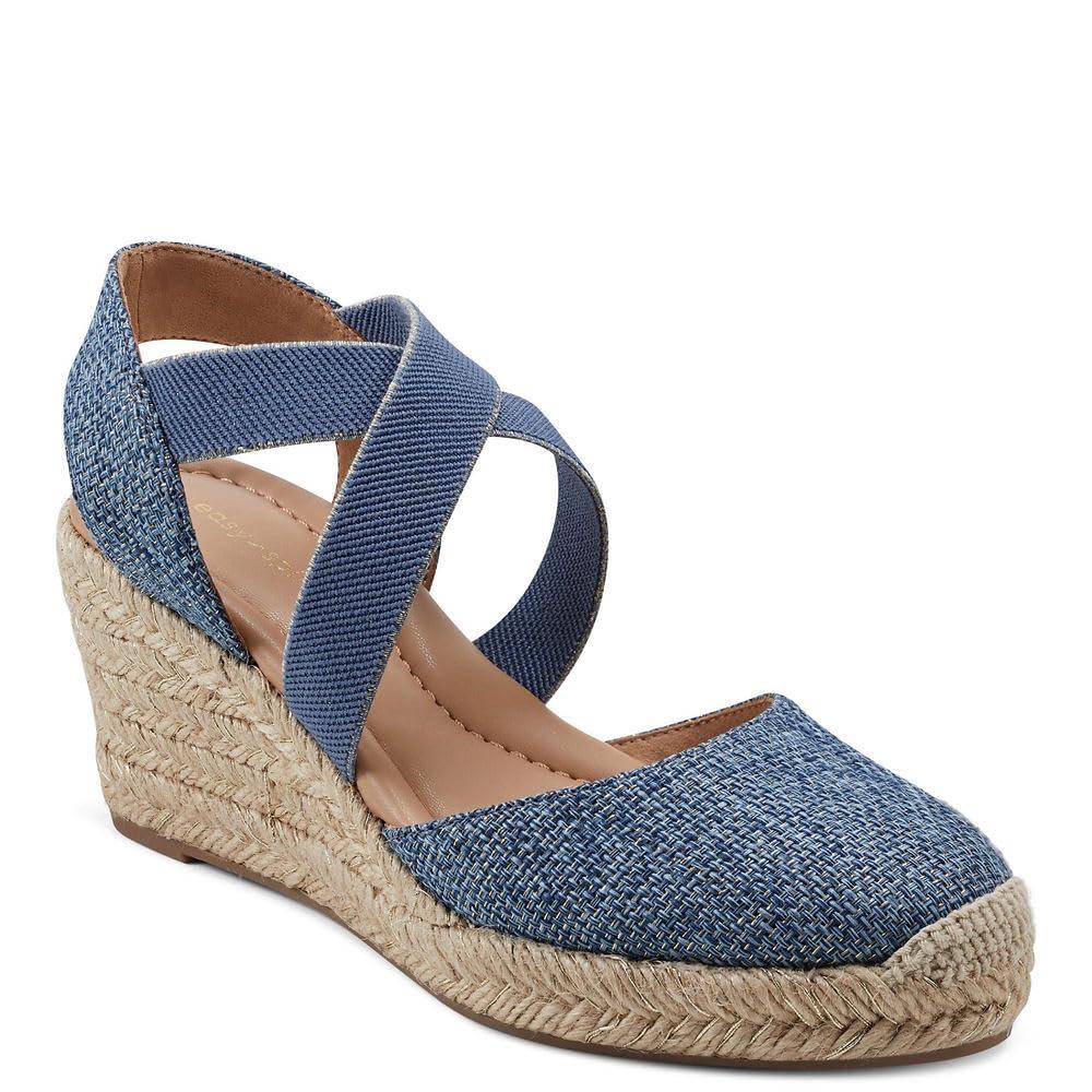 Easy Spirit Women's Meza Espadrille Wedge Sandal