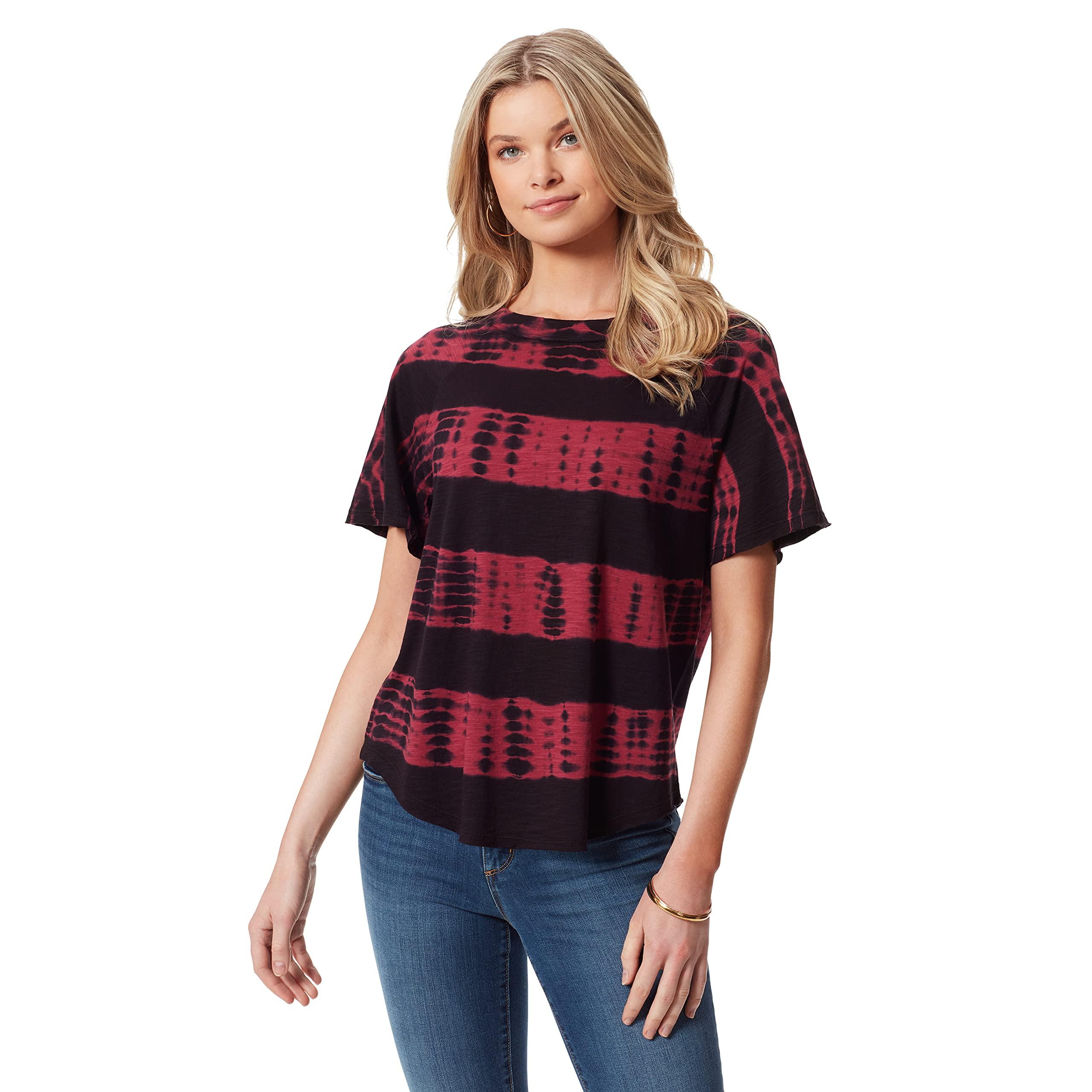 Jessica Simpson Women's Stevie Short Sleeve Graphic Tee Shirt