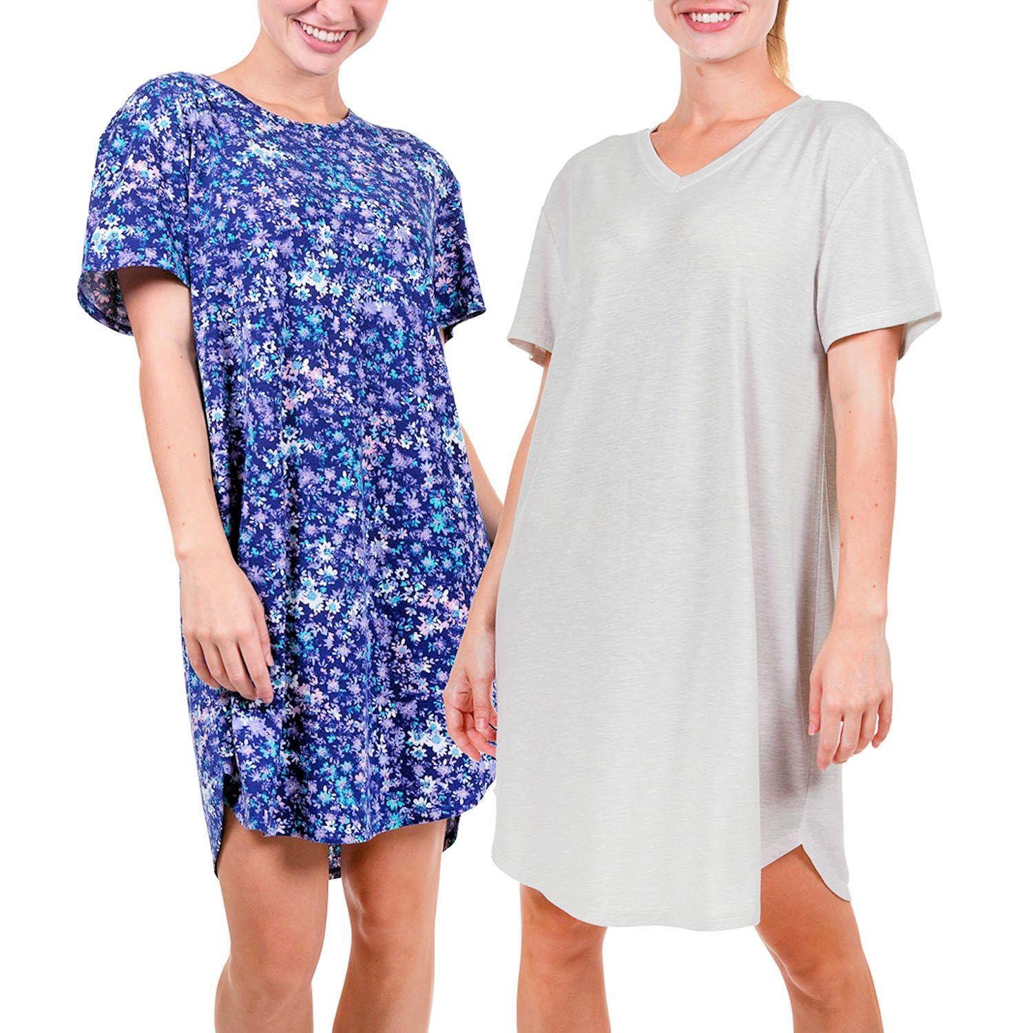 N Natori Women's Spring Essentials Sleepshirt Cb 34"