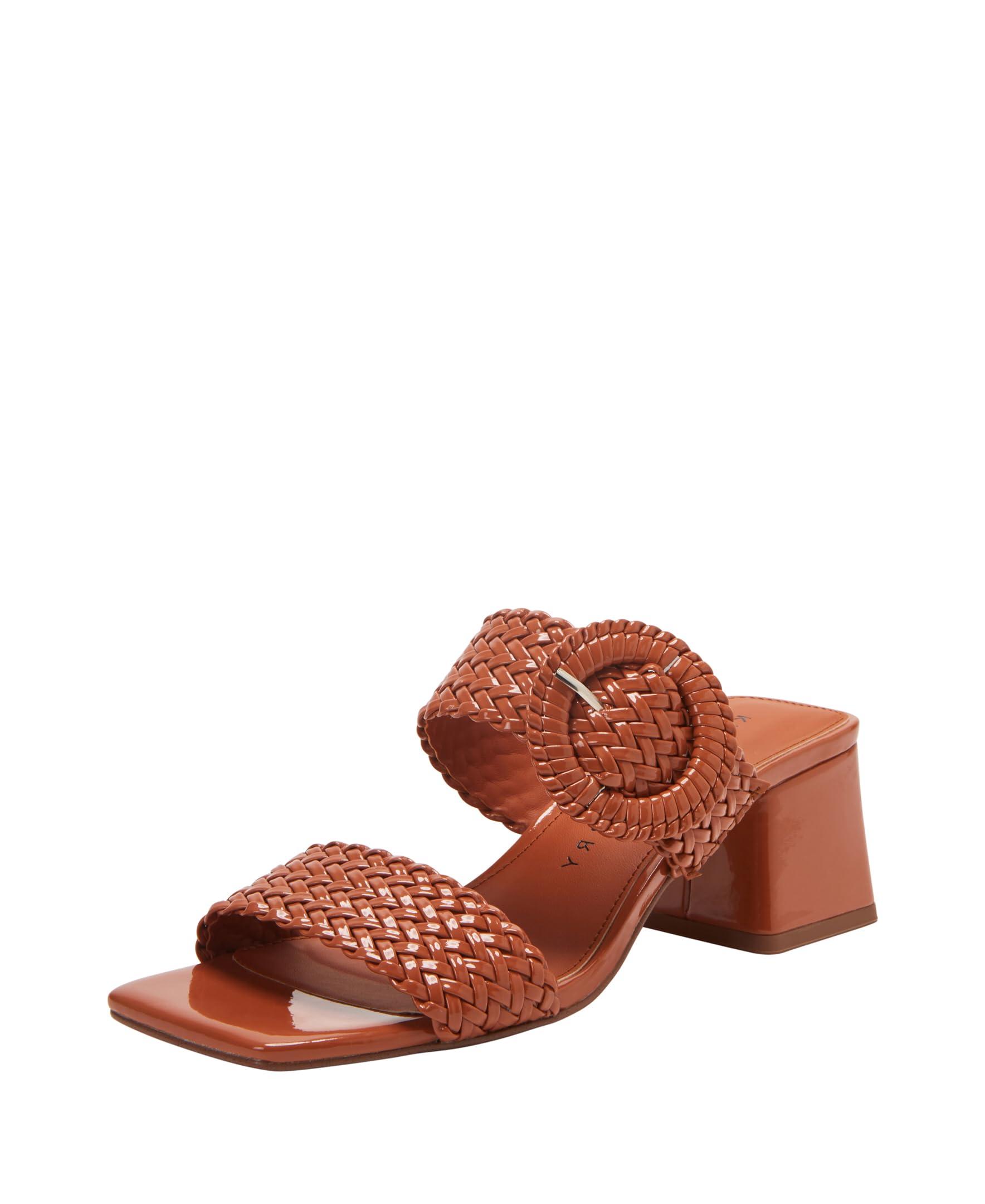 Katy Perry Women's GEMM Woven Block Heel Sandal Slide