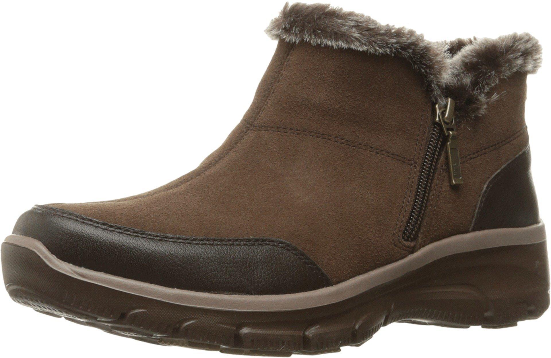 Skechers Women's Easy Going-Zip It Ankle Bootie