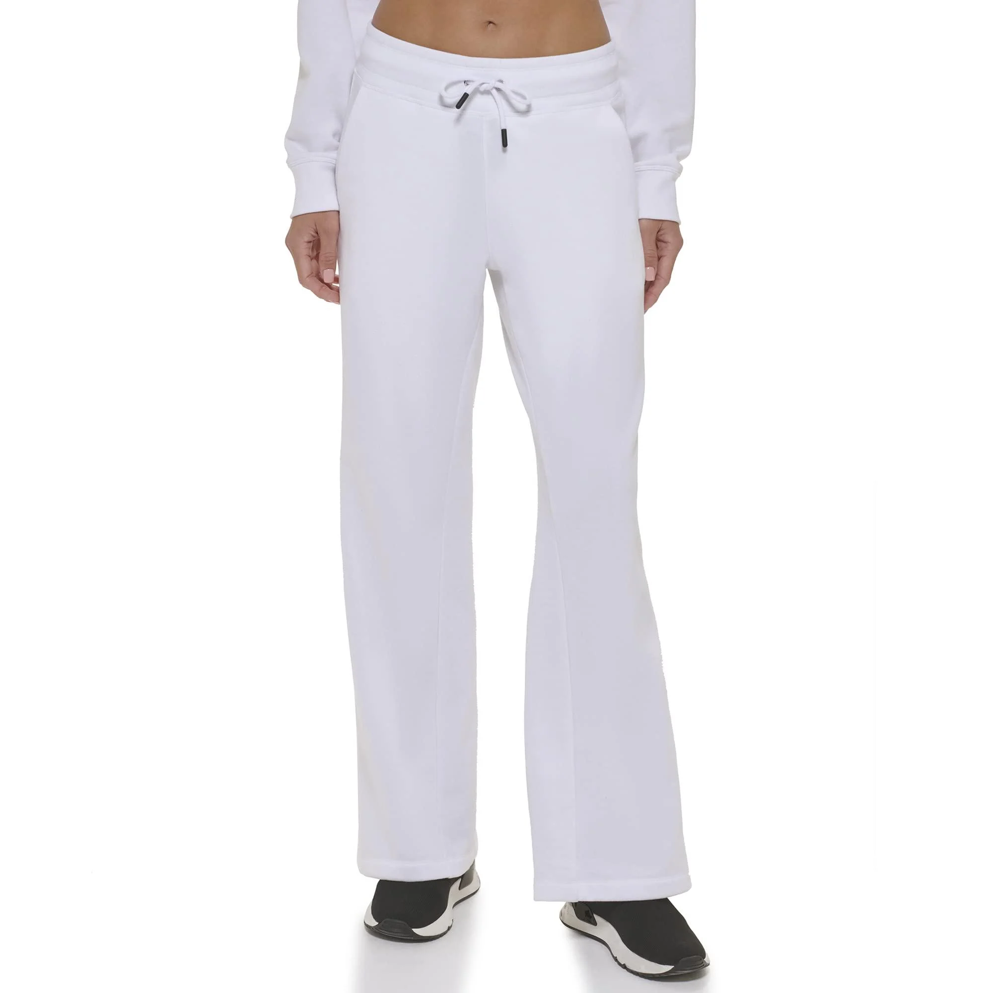 DKNY Women's Repeat Logo Essential Track Pants