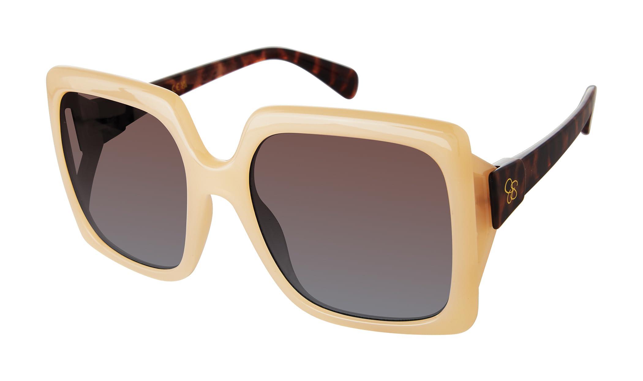 Jessica Simpson Women's J5839 Oversized Butterfly Sunglasses