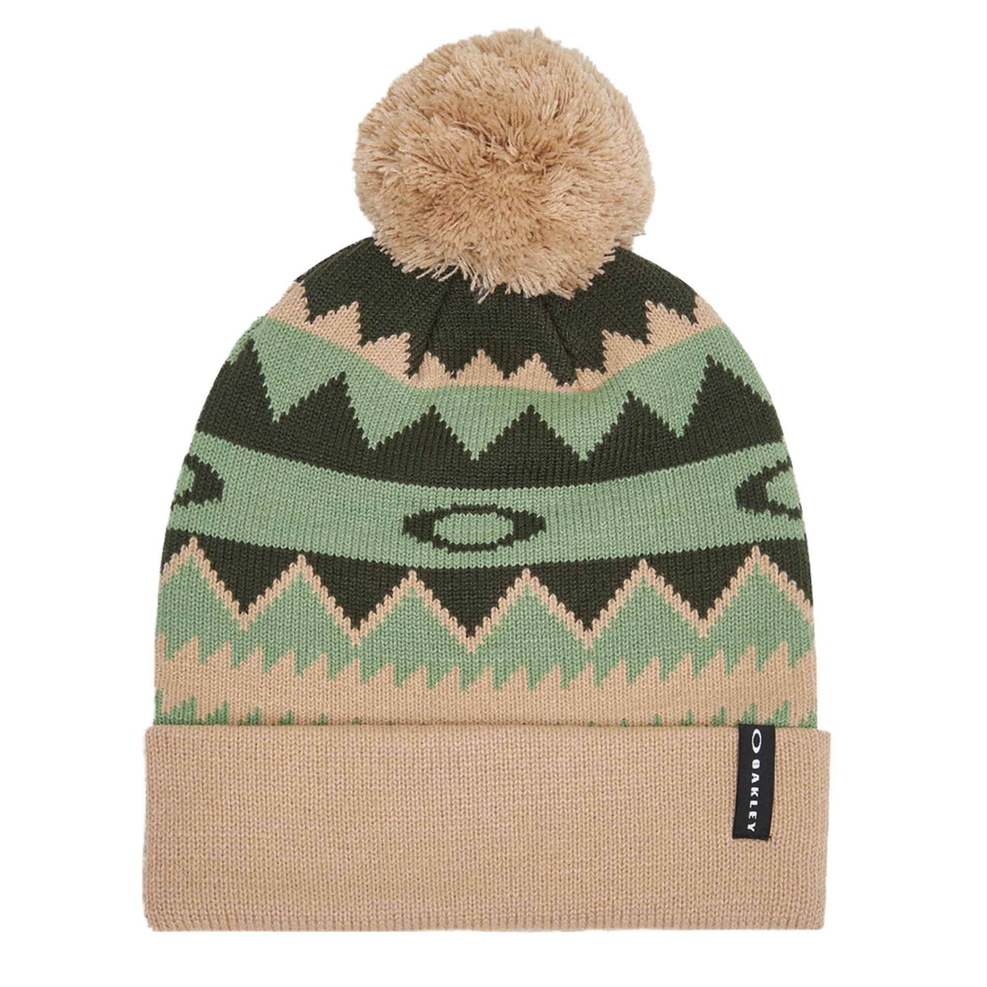 Oakley Men's Printed Pom Beanie