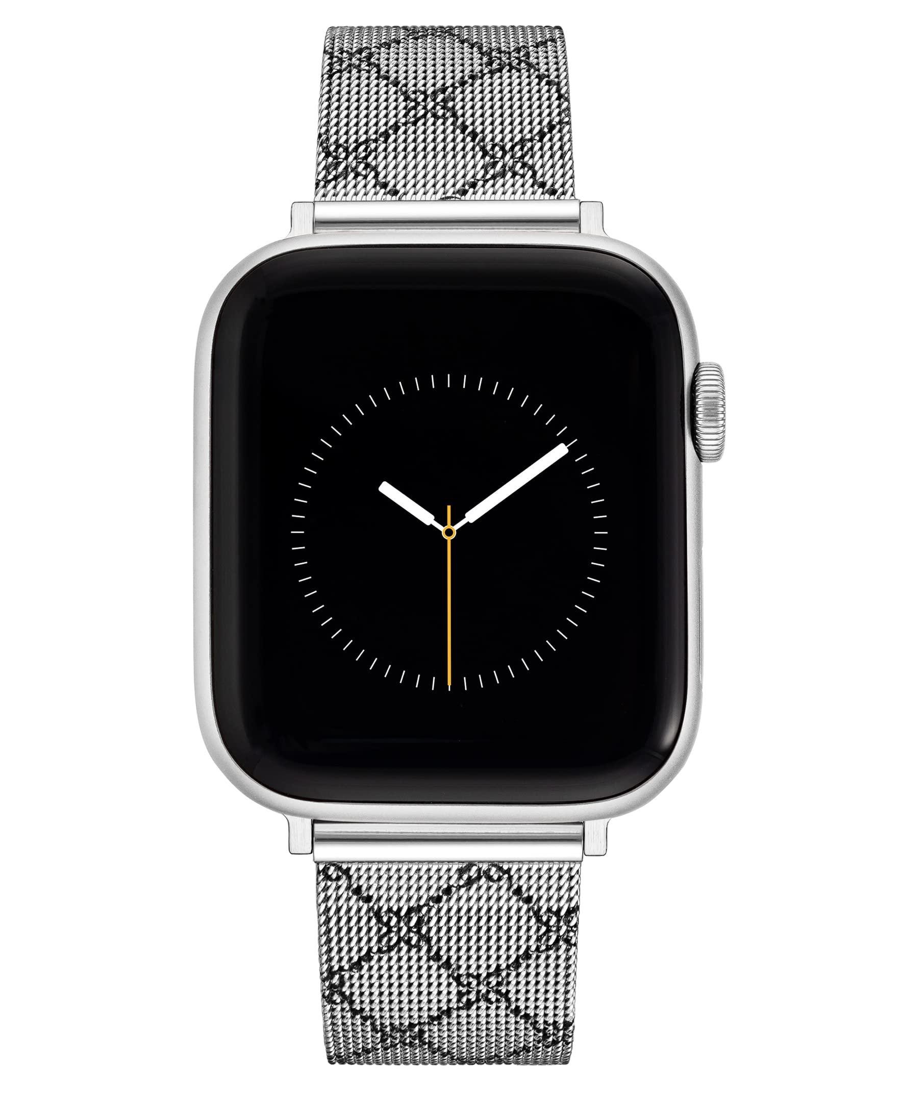 Women's Patterned Stainless Steel Mesh Band designed for Apple Watch® 42mm (Series 10) & 38/40/41mm