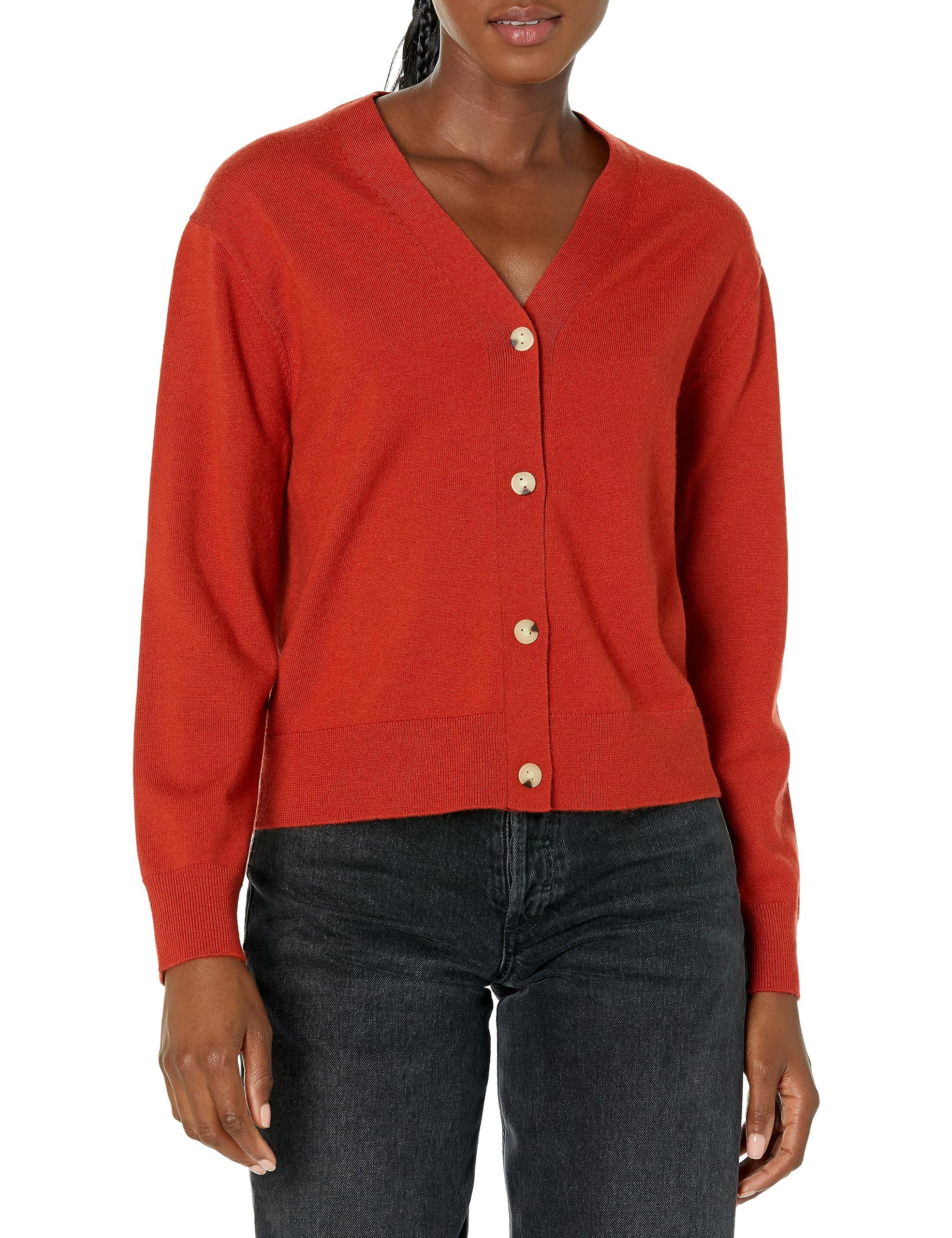 Vince Women's High Button Cardigan