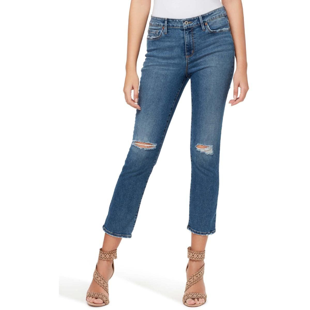 Jessica Simpson Women's Misses Arrow Straight Ankle Jean