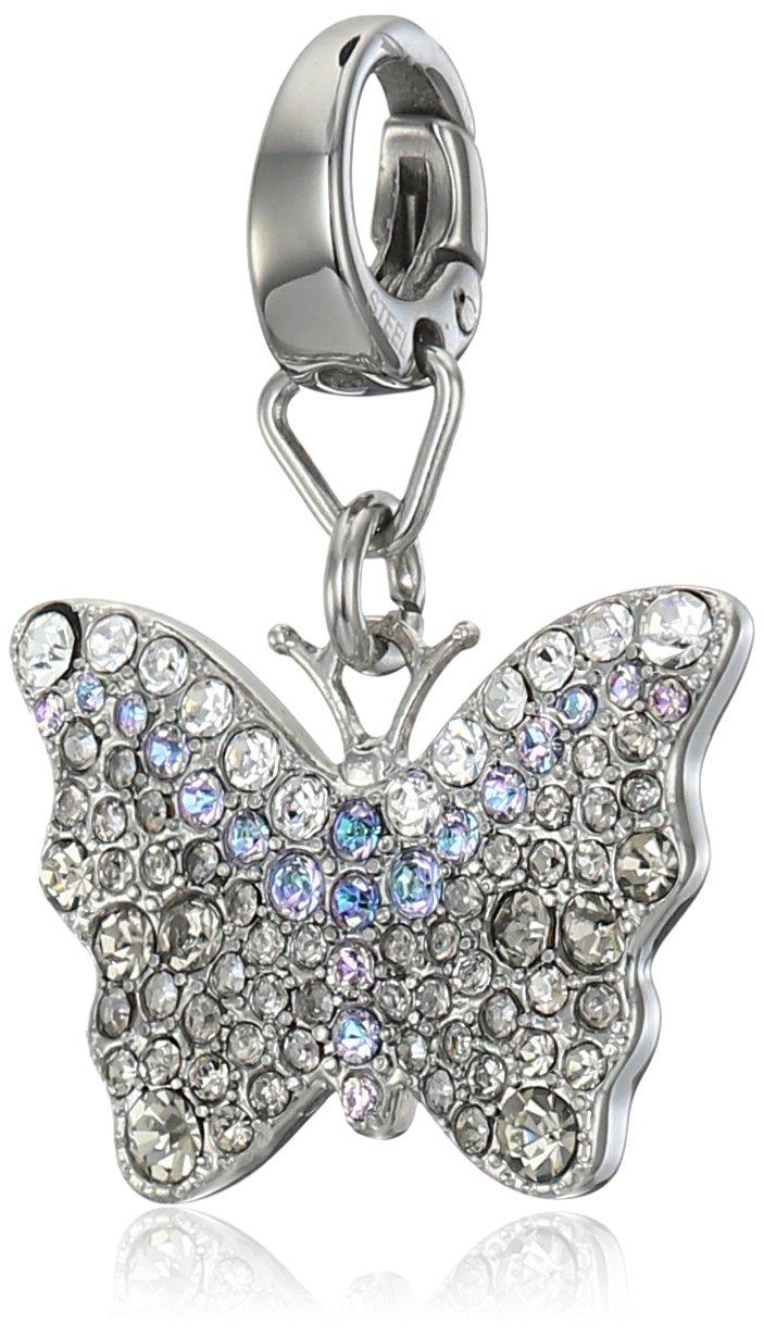 Fossil Glitz Butterfly Charm