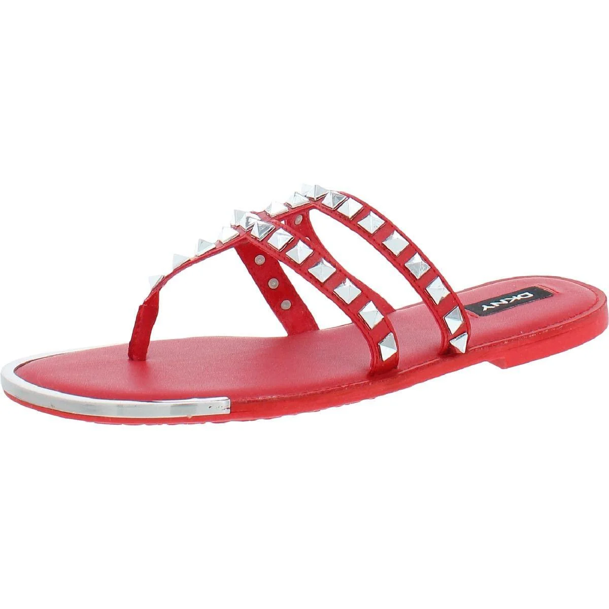 DKNY Women's Slip on Thong Sandal Flip-Flop