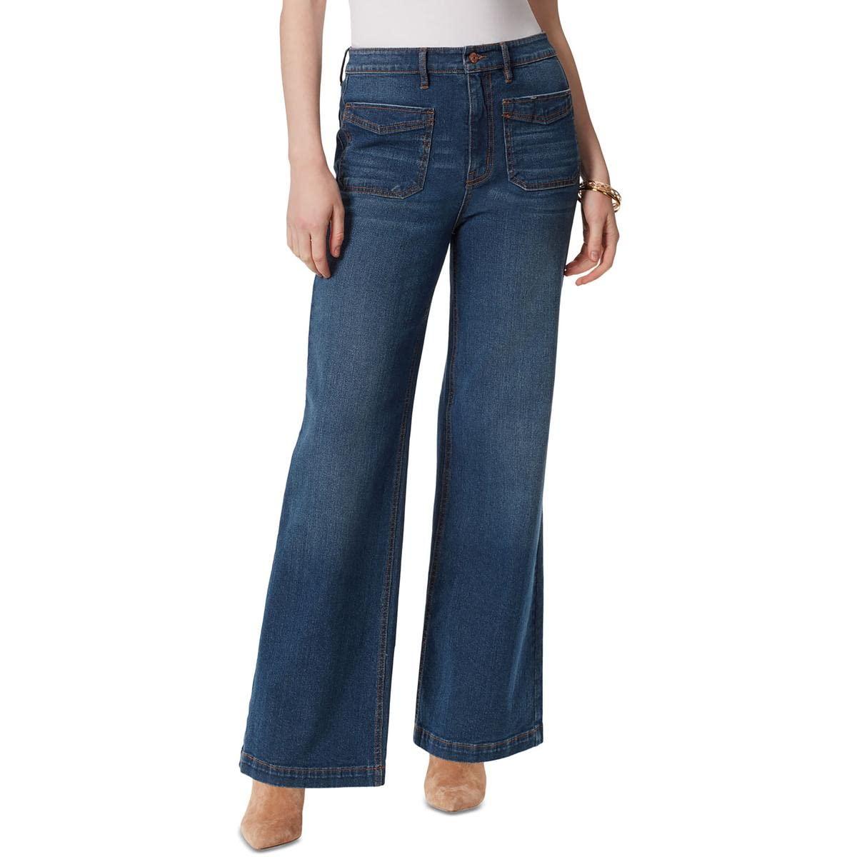 Jessica Simpson Women's Tease High Rise Wide Leg Jean