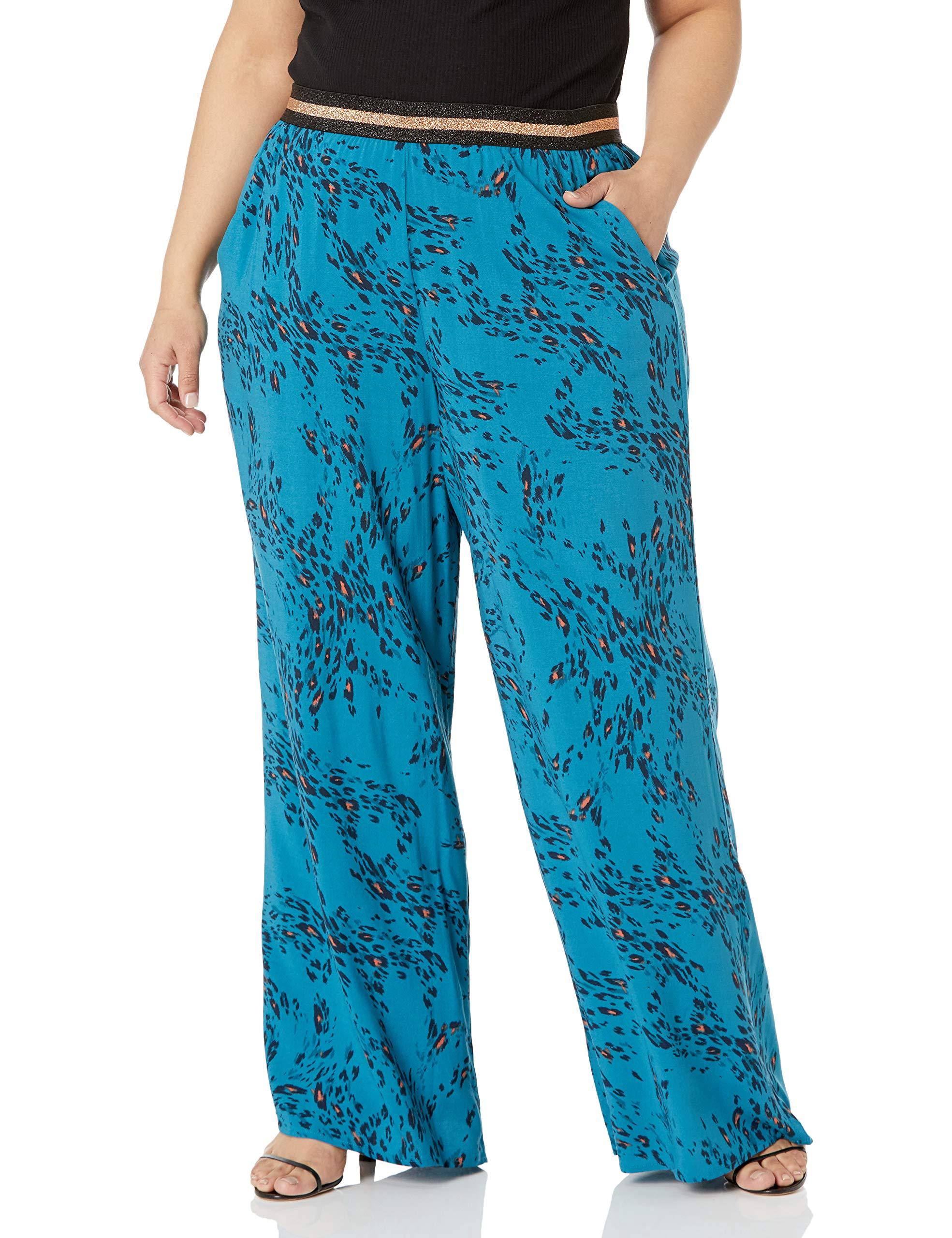 Jessica Simpson Women's Shani High Rise Elastic Waist Wide Pant