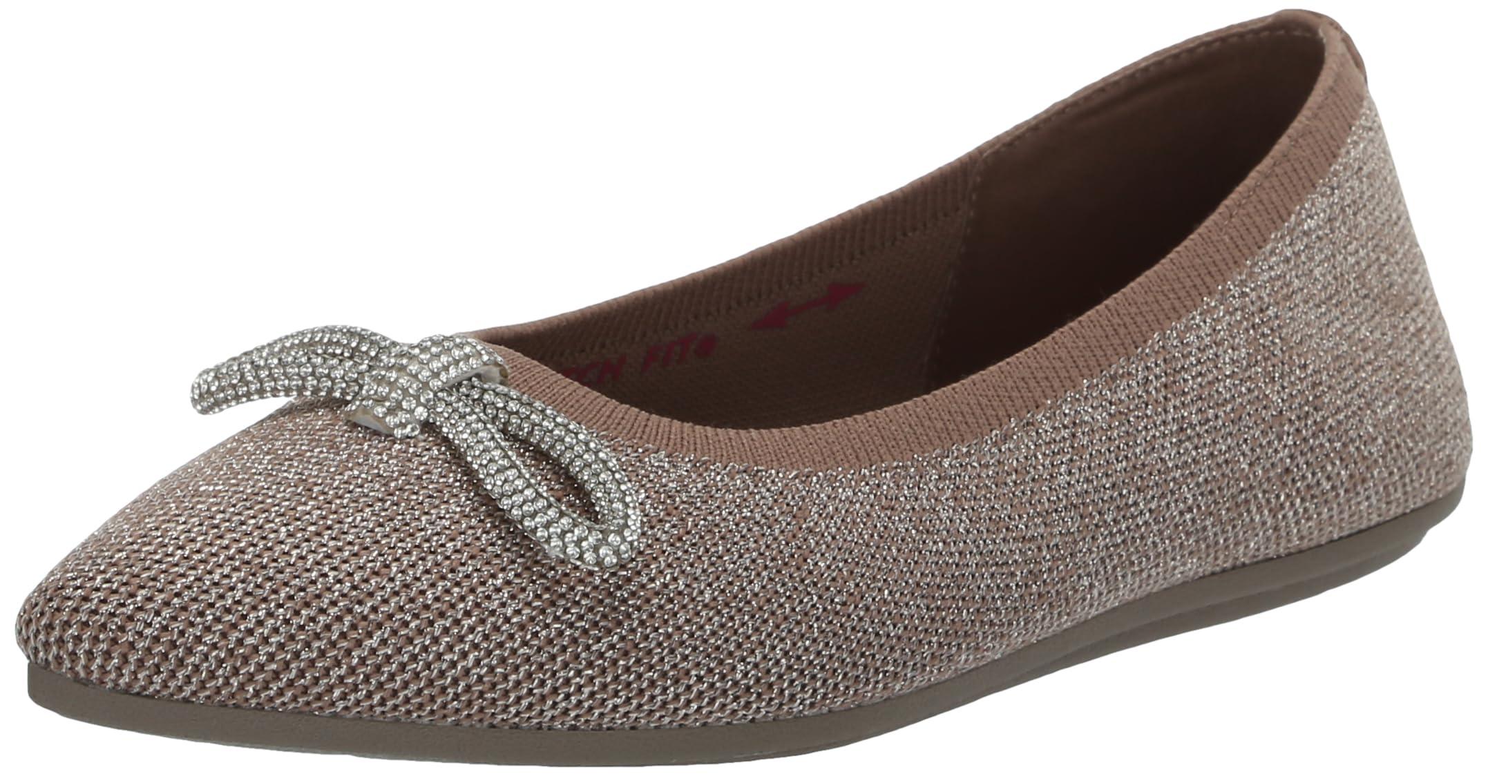 Skechers Women's Cleo Point-Glizty Haze Ballet Flat