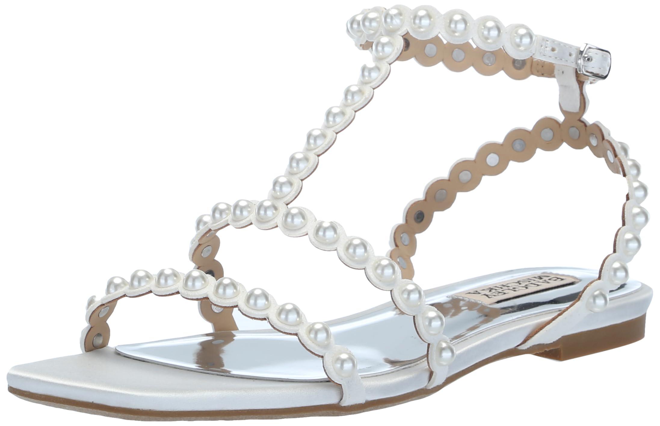 Badgley Mischka Women's Cami Flat Sandal