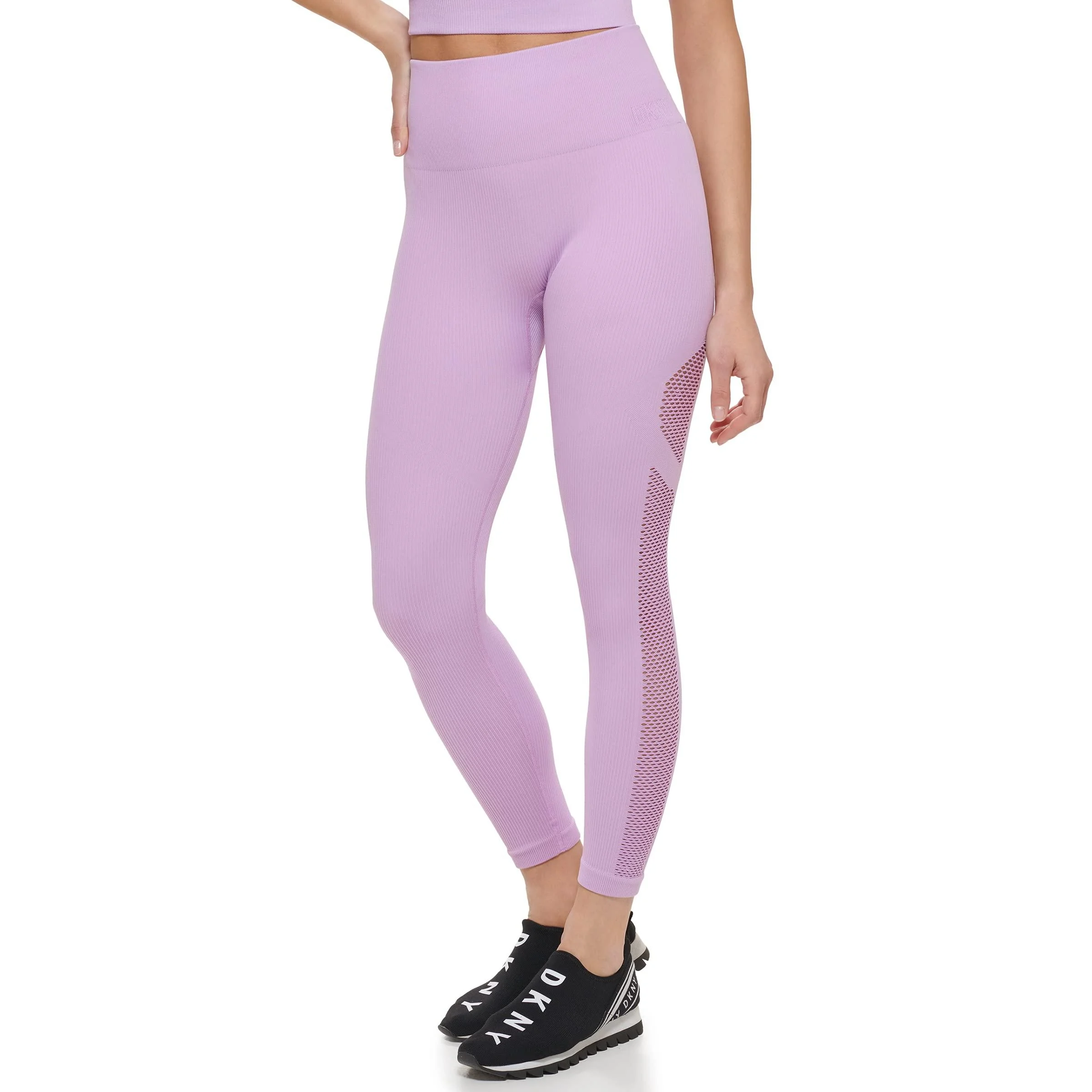 DKNY Women's Tummy Control Workout Yoga Leggings