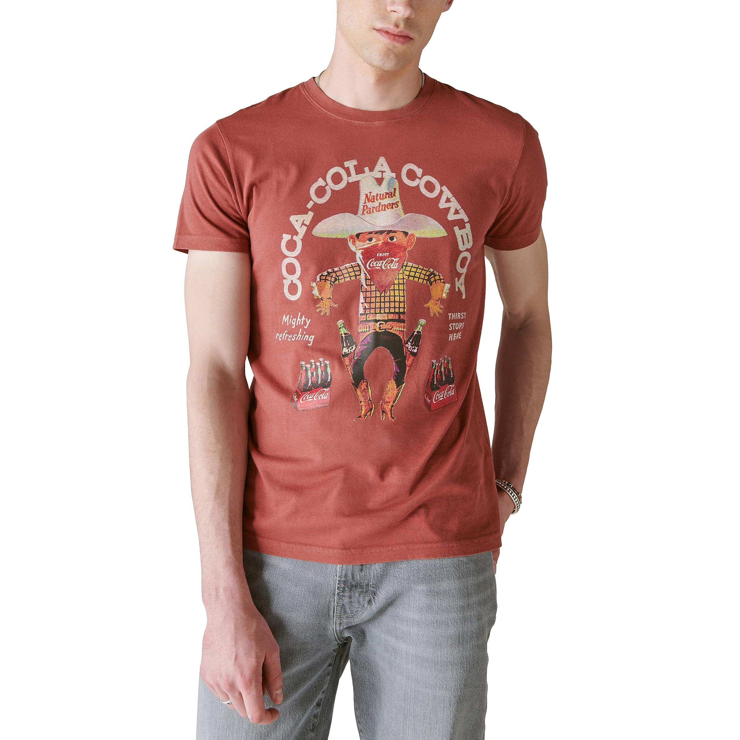 Lucky Brand Men's Coca Cola Cowboy Tee