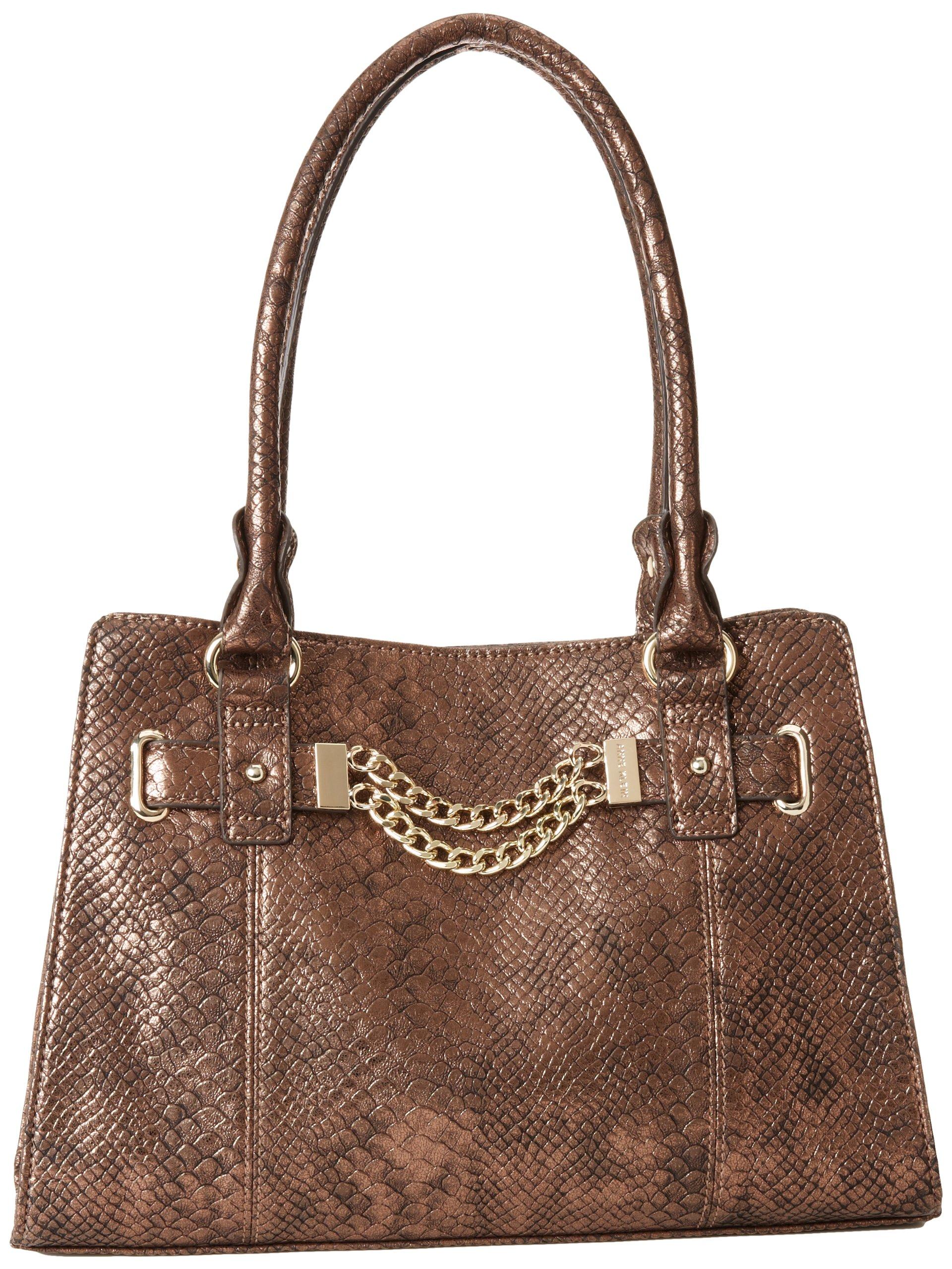 Anne Klein 14 Carat Status Chain Satchel