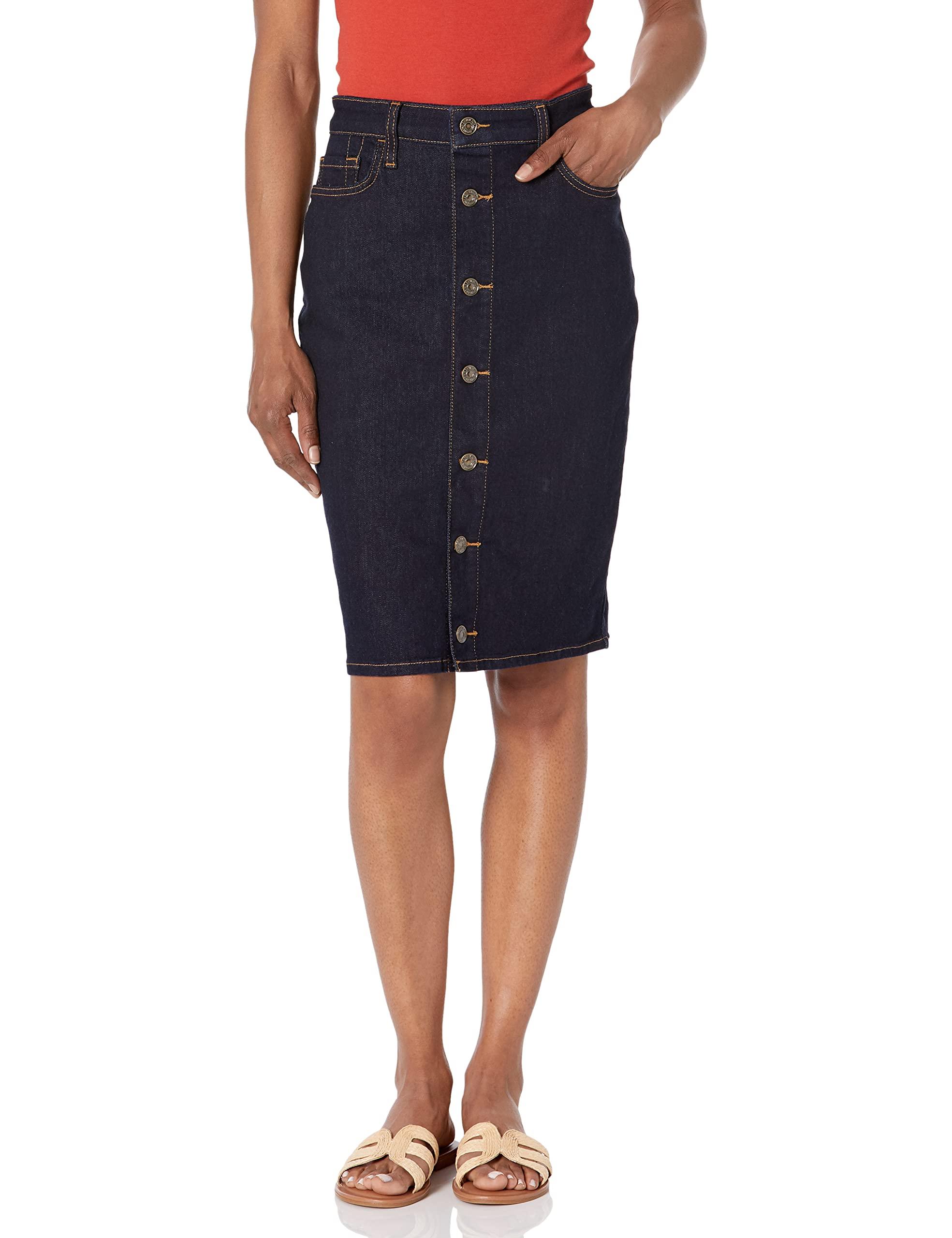 7 For All Mankind Women's Pencil Skirt Celeste