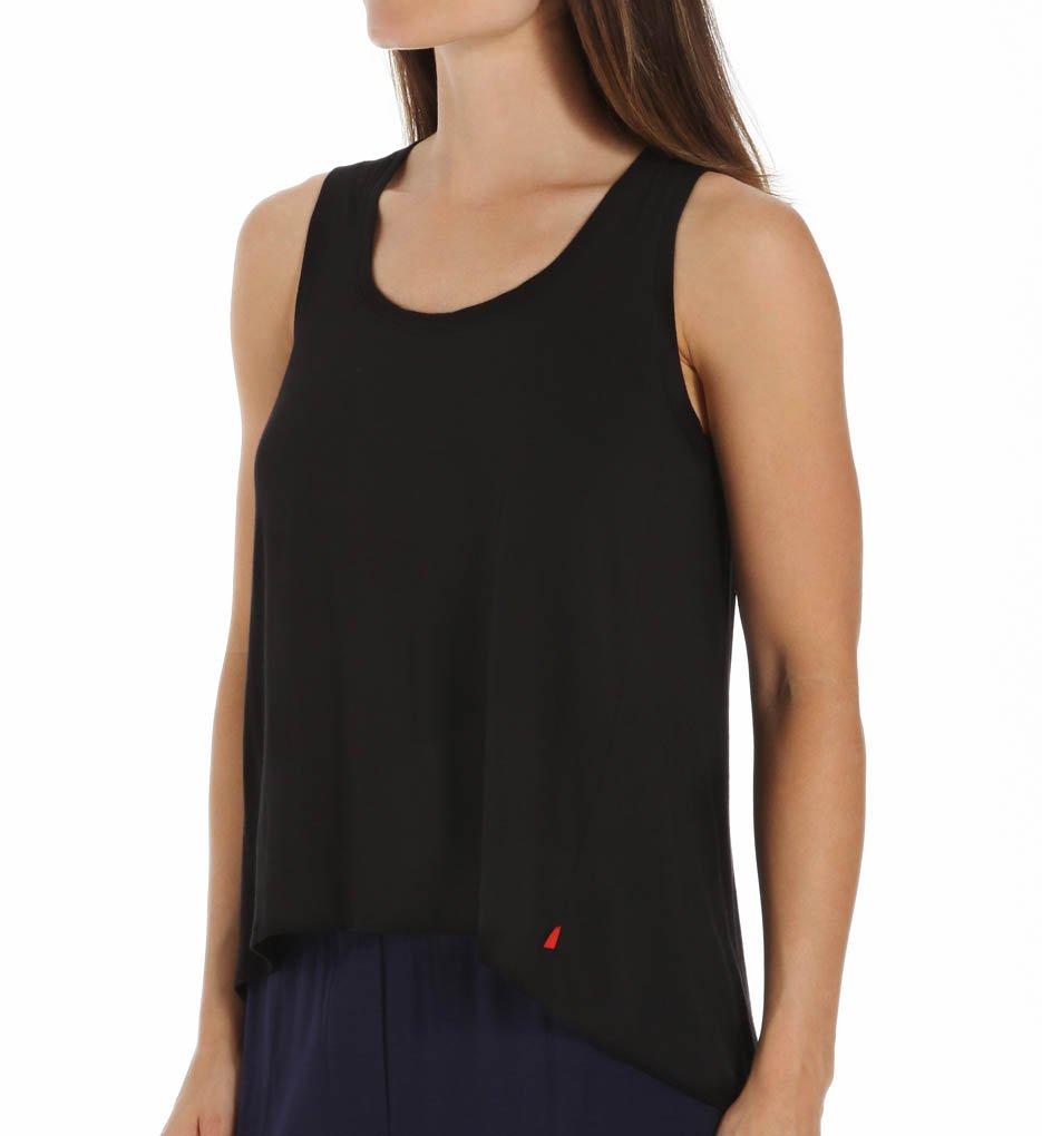 Josie by Natori Women's Josie Tee Swing Tank, Black, Small