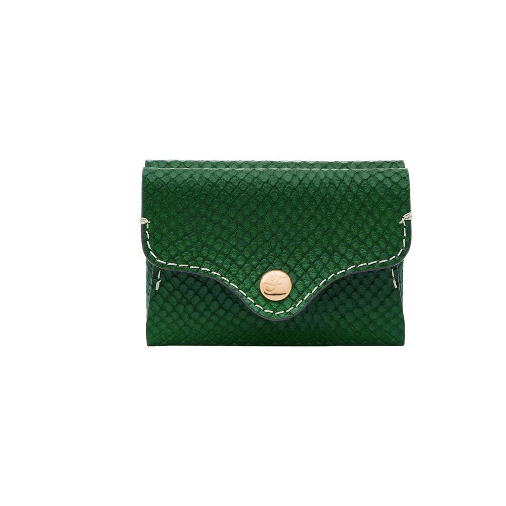 Fossil Women's Heritage Leather Card Case Wallet for Women