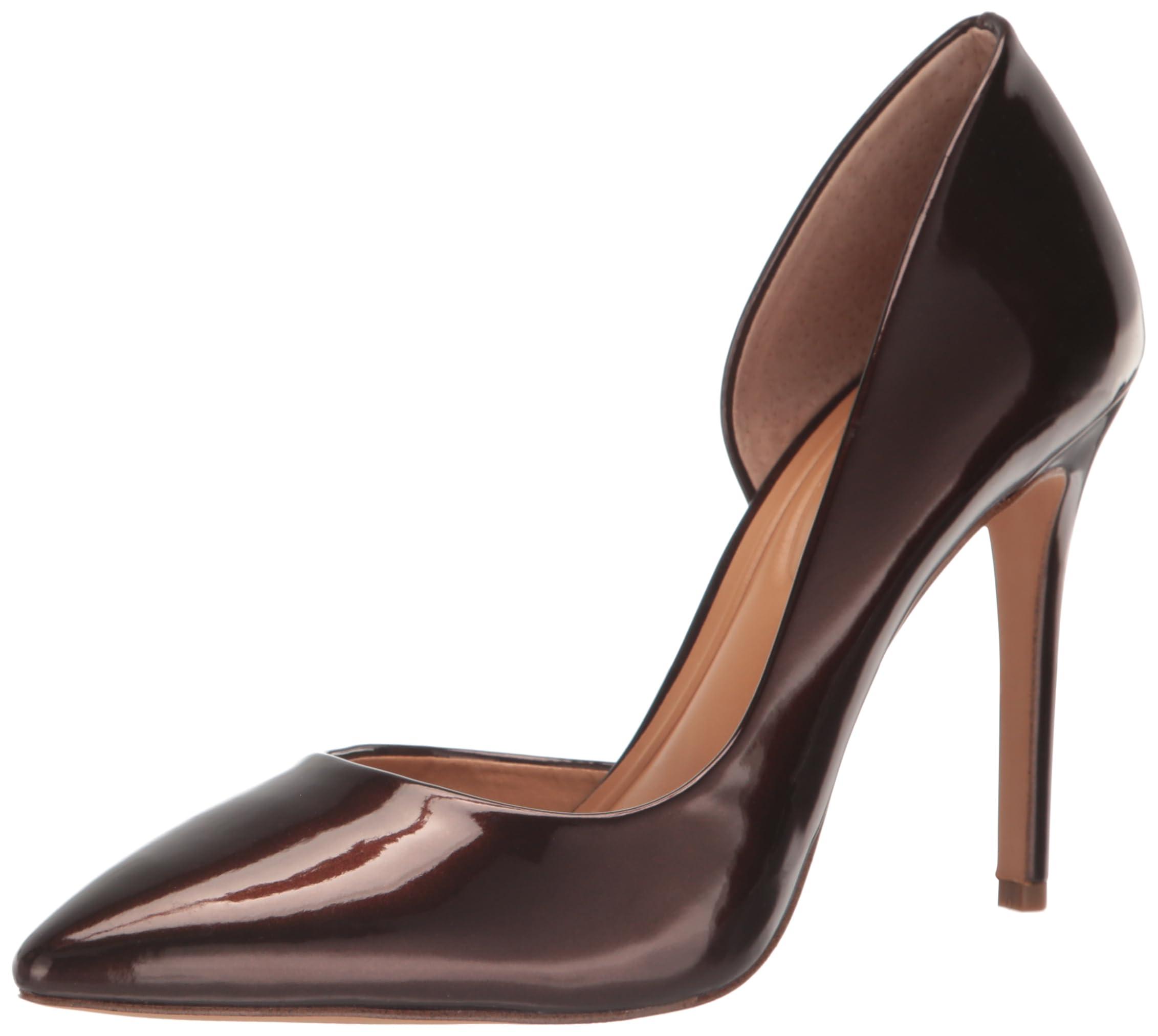 Jessica Simpson Women's Prizma D'Orsay Pump, Deep Brown, 5