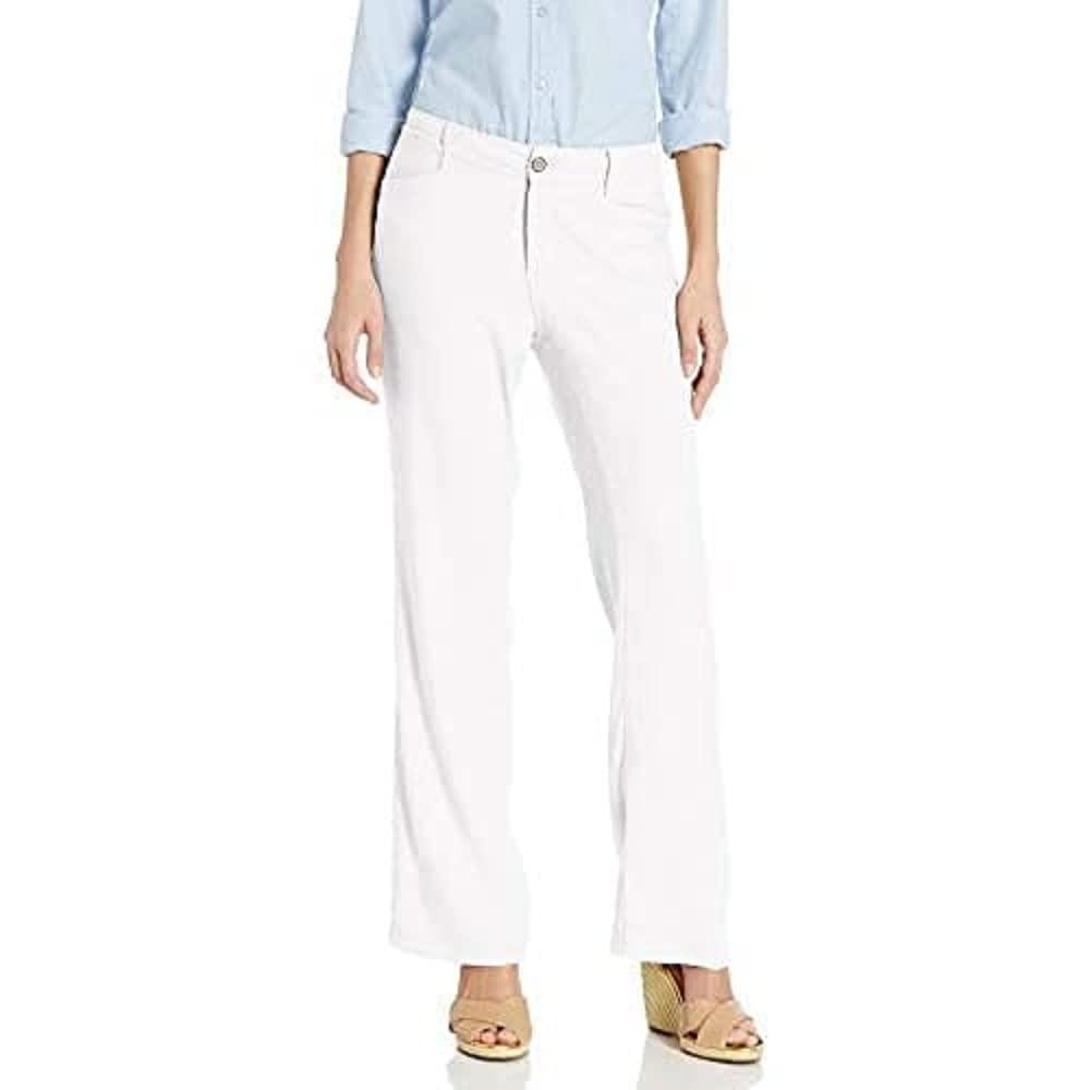 NYDJ Women's Linen Trouser Pants