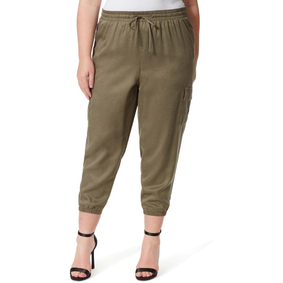 Jessica Simpson Women's Drawstring Cargo Pocket Jogger