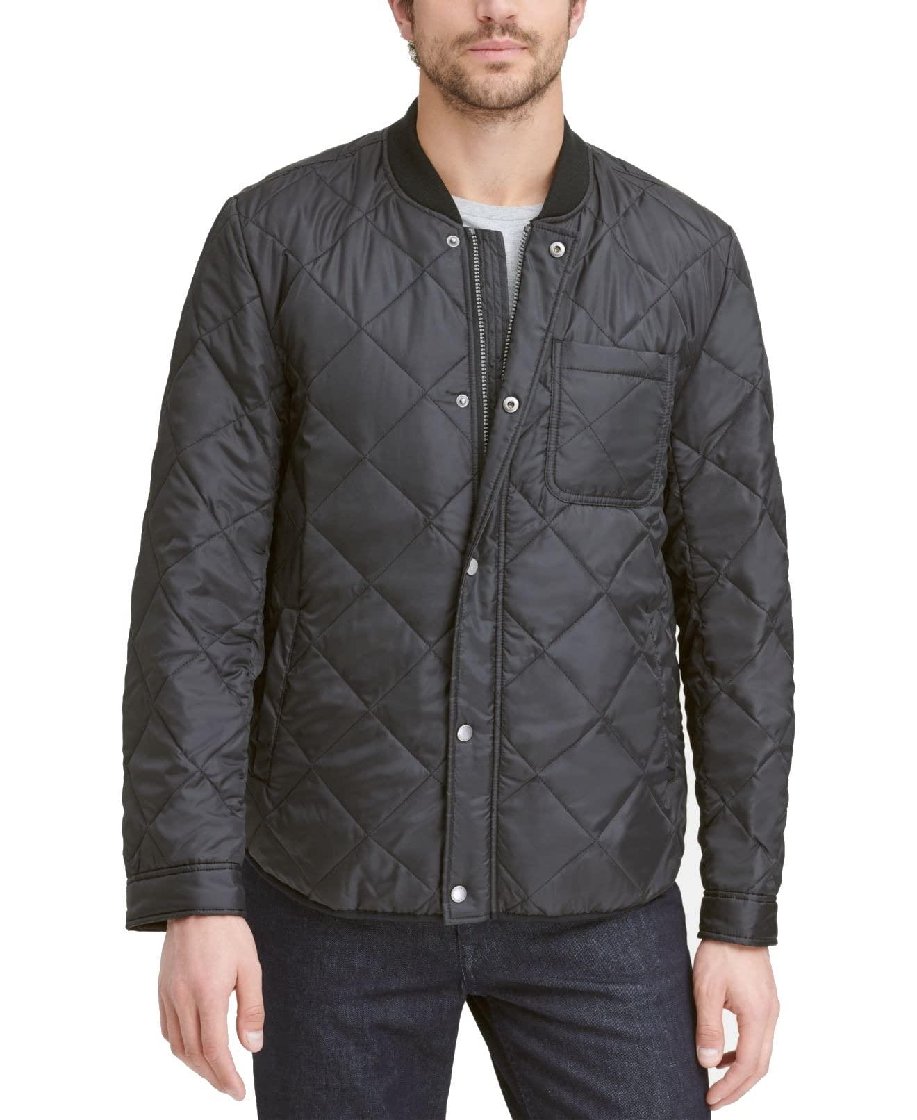 Cole Haan Men's Transitional Quilted Nylon Jacket