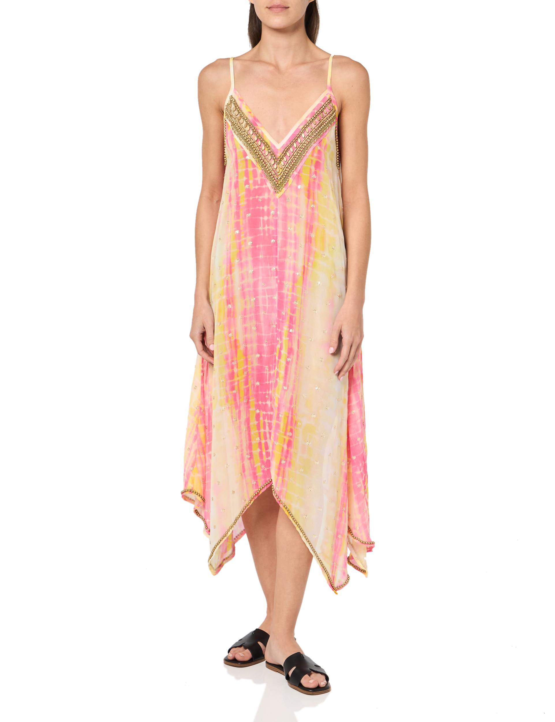 Ramy Brook Women's Kathryn Tie-dye Embellished Maxi Dress