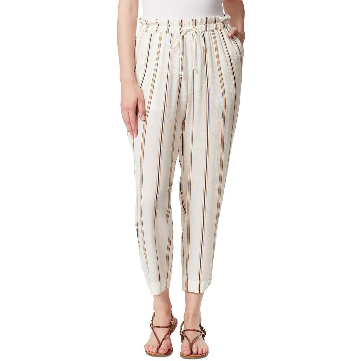 Jessica Simpson Women's Shane Crop Tapered Beach Pant