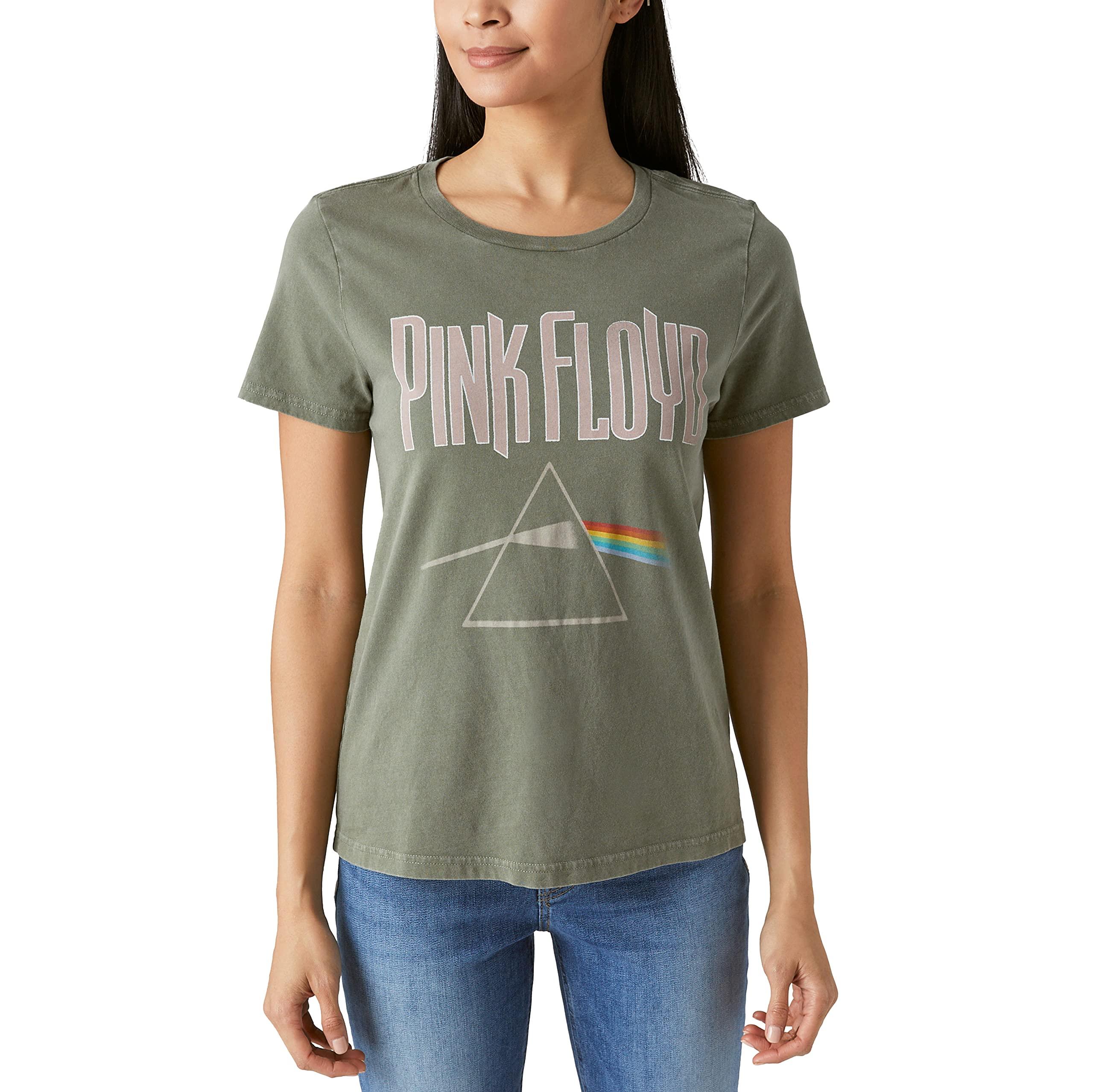 Lucky Brand Women's Short Sleeve Classic Logo Graphic Tshirt