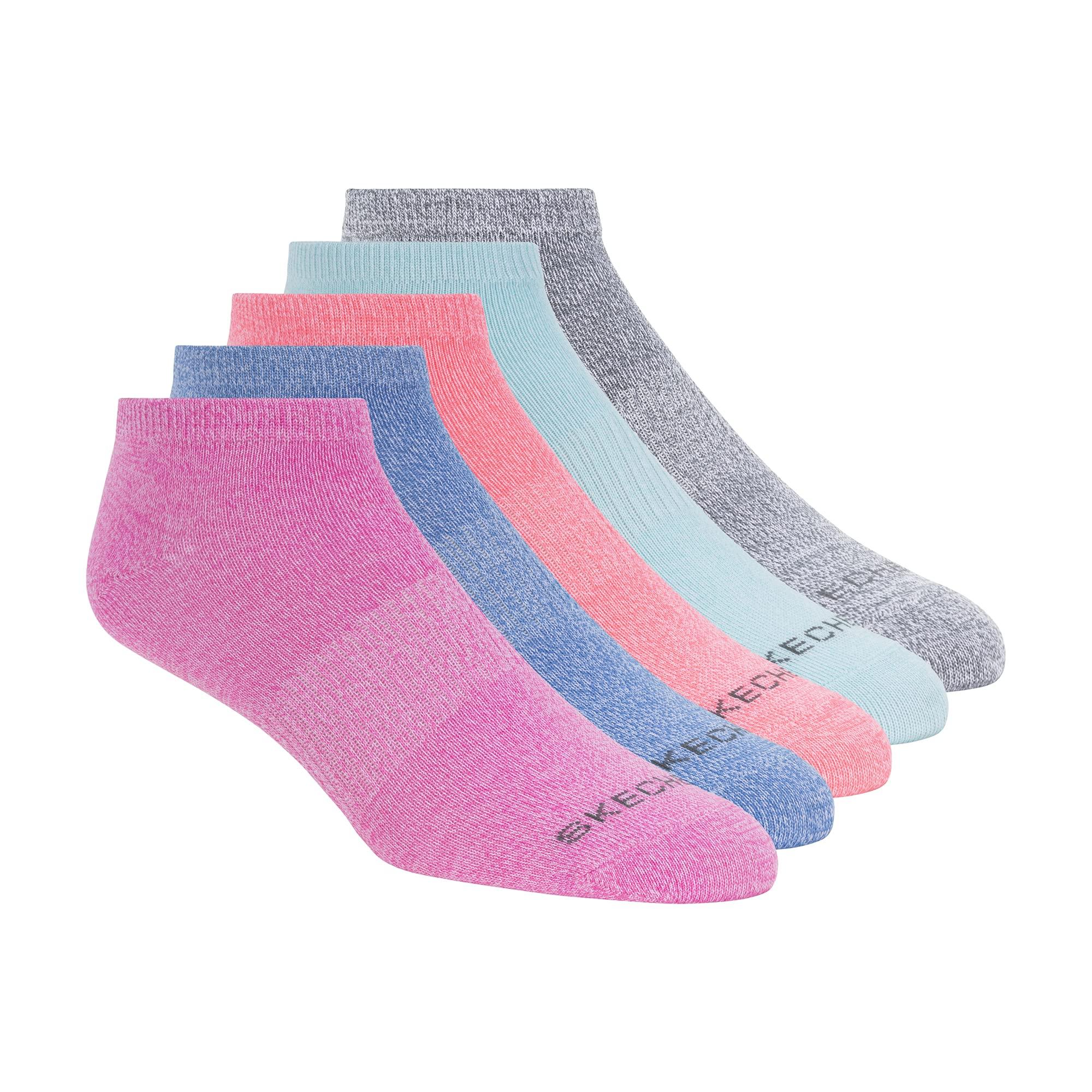 Skechers Women's 5 Pack Low Cut Socks