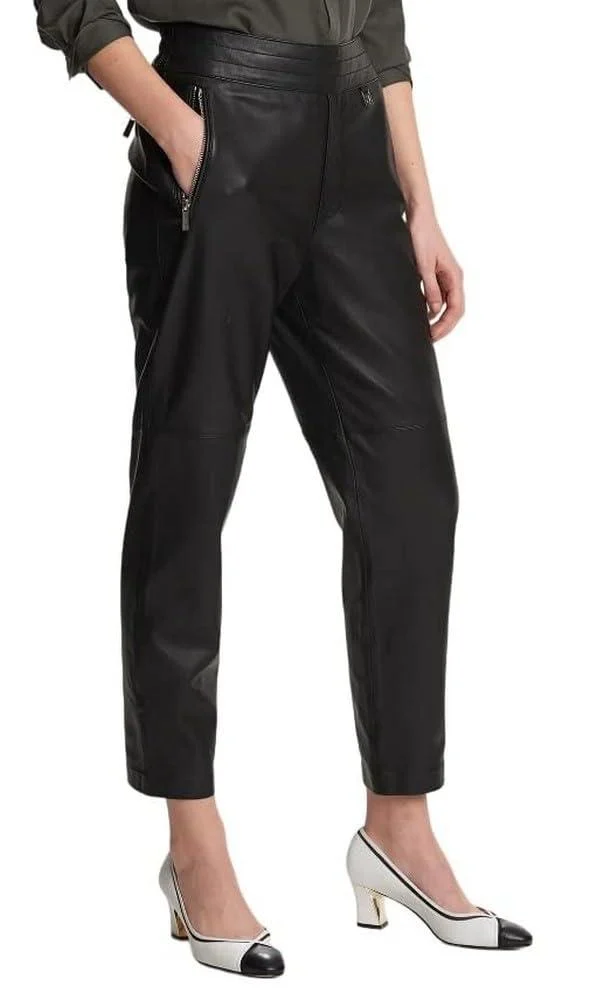 KARL LAGERFELD Paris Women's Leather Skirt and Pants