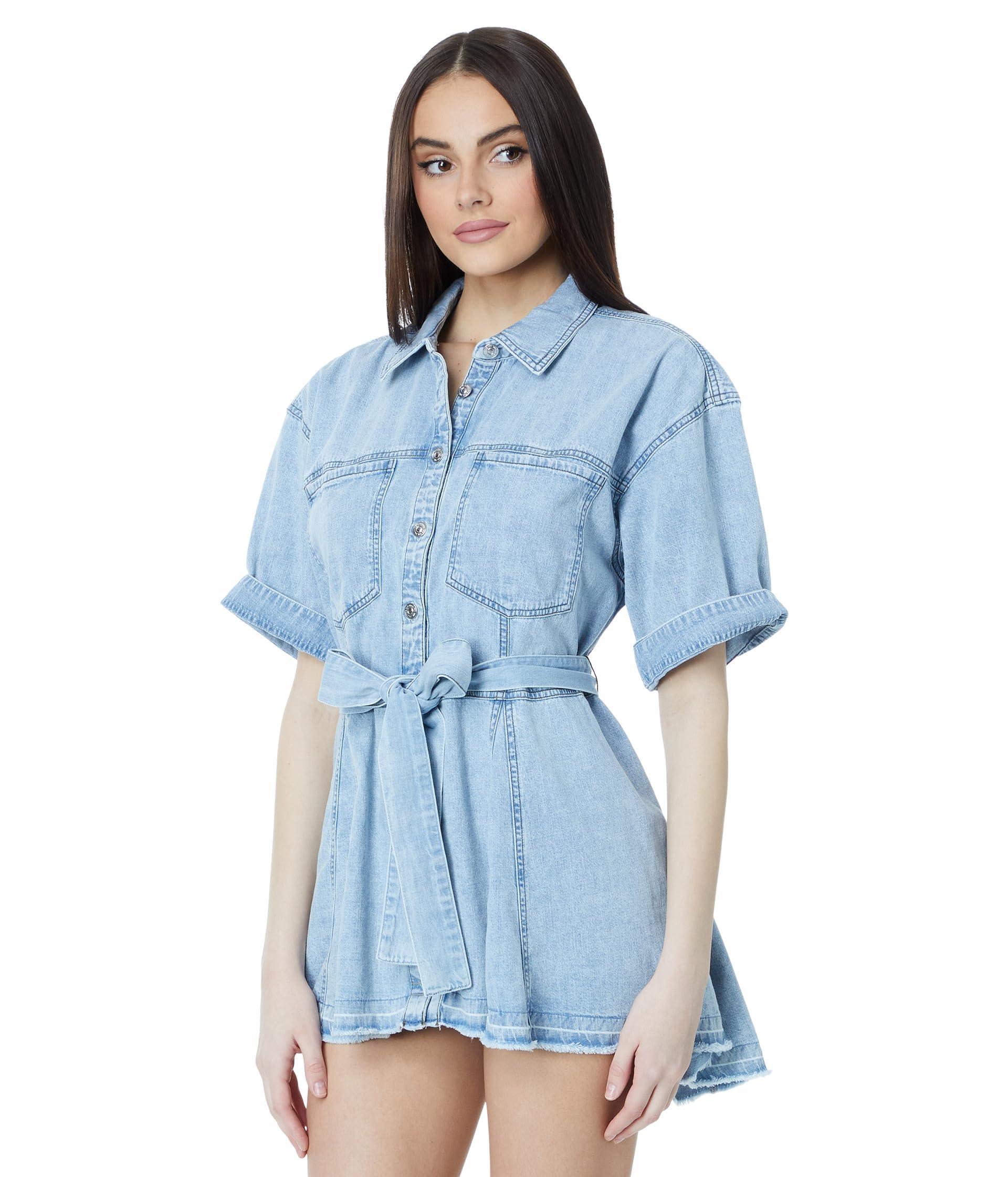 Free People Women's Jenny Denim Tunic