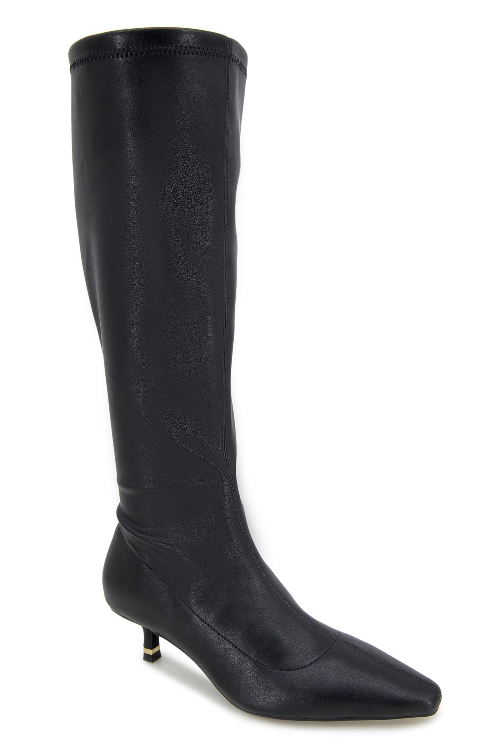 Women's Meredith Knee High Kitten Heel Boots