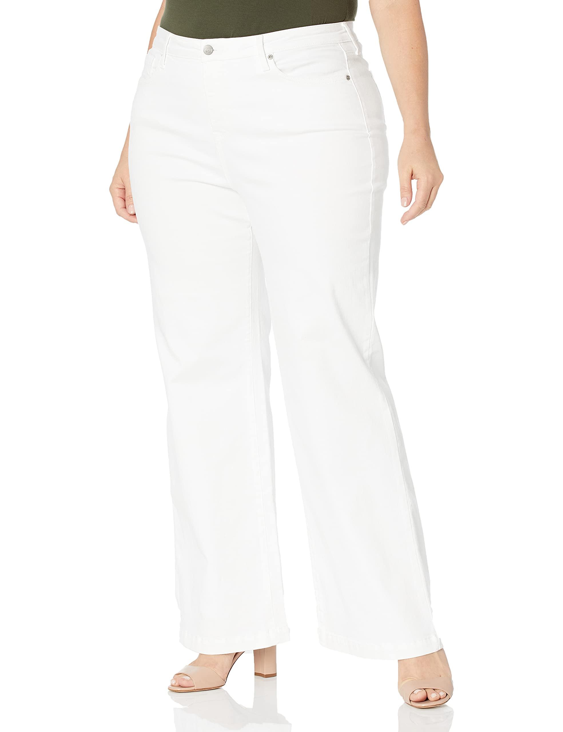 NYDJ Women's Wide Leg Trouser with Clean Hem