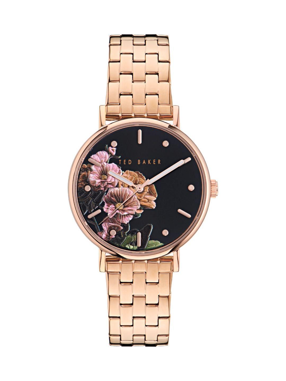 Ted Baker Ladies Rose Gold Stainless Steel Bracelet Watch (Model: BKPPHF3069I)