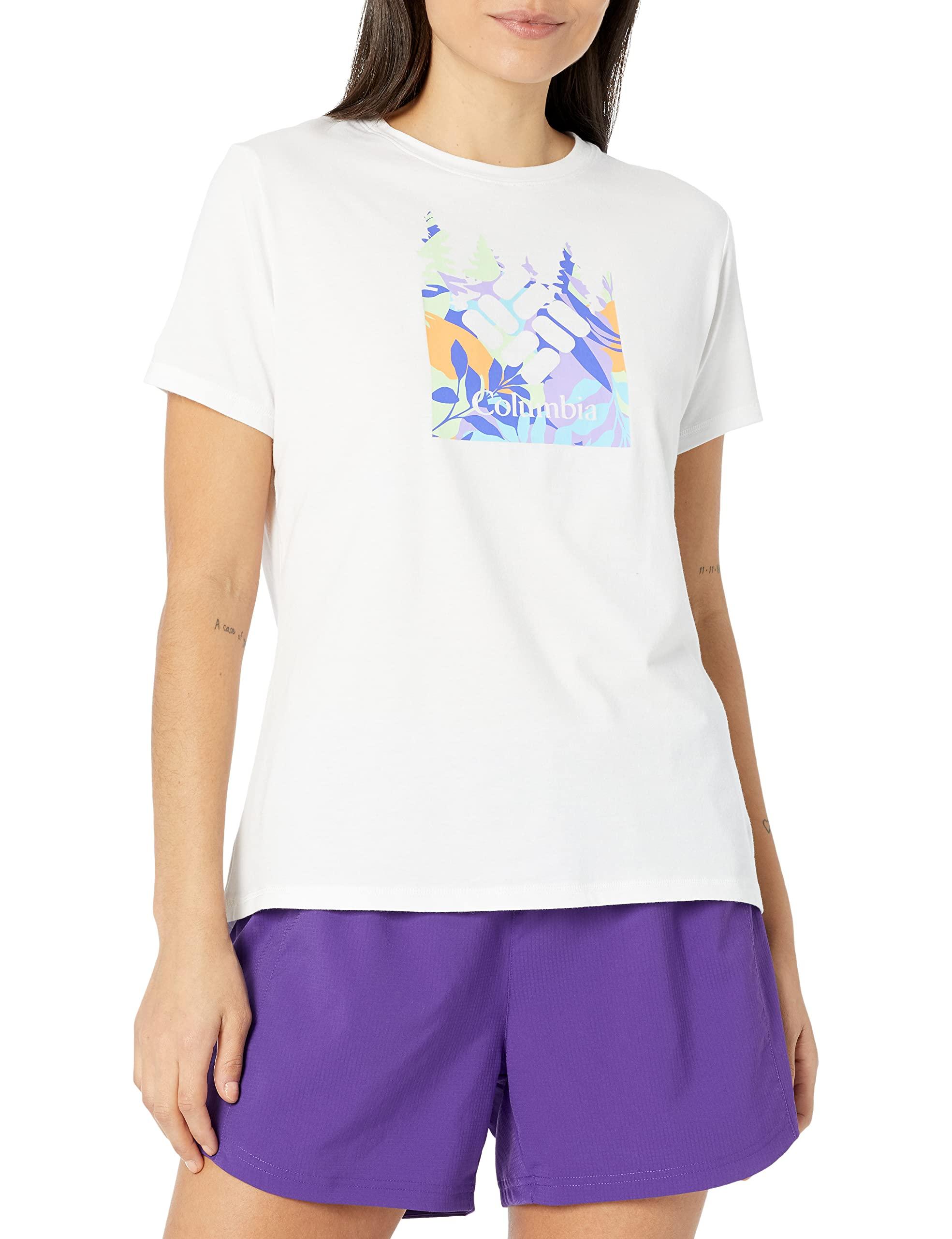 Columbia Women's Sun Trek Ss Graphic Tee