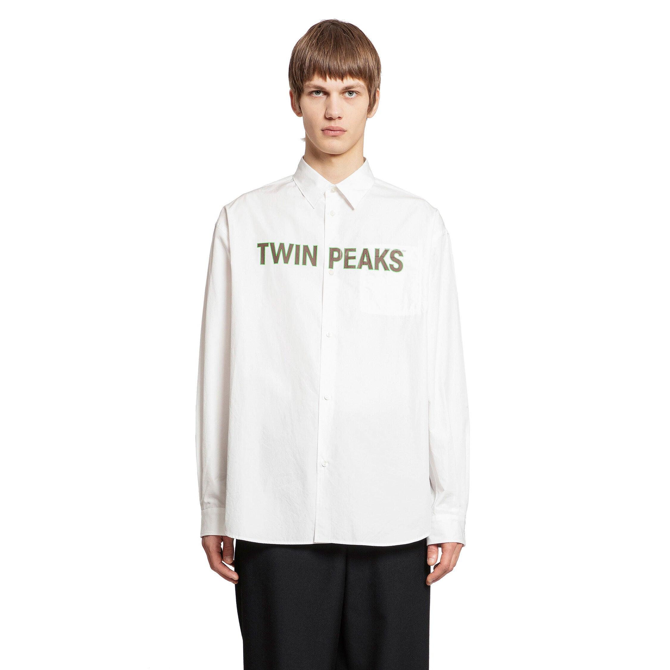 twin peaks printed shirt