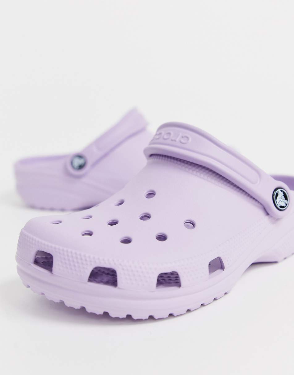 Crocs classic clogs in lilac