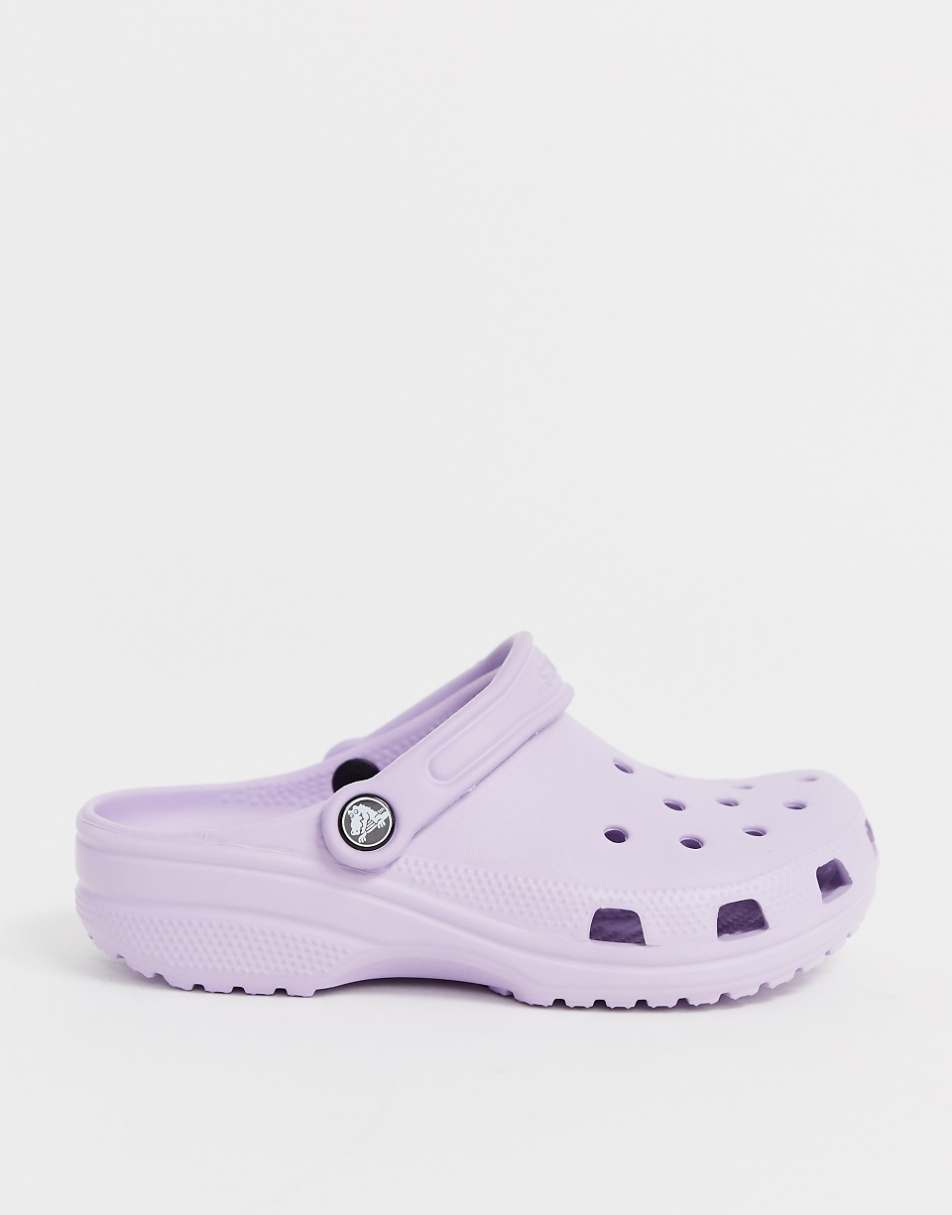 Crocs classic clogs in lilac