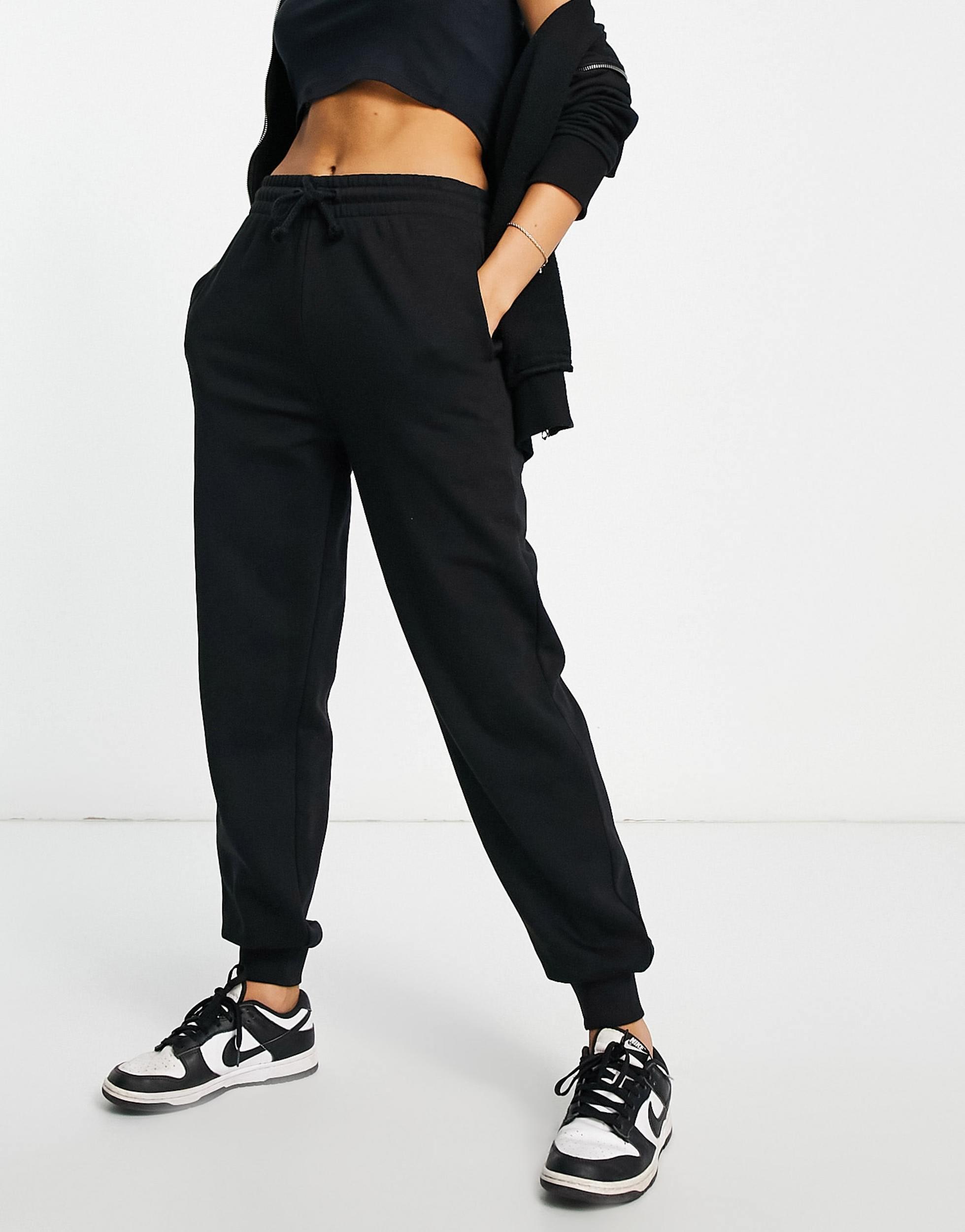 COLLUSION oversized sweatpants in black