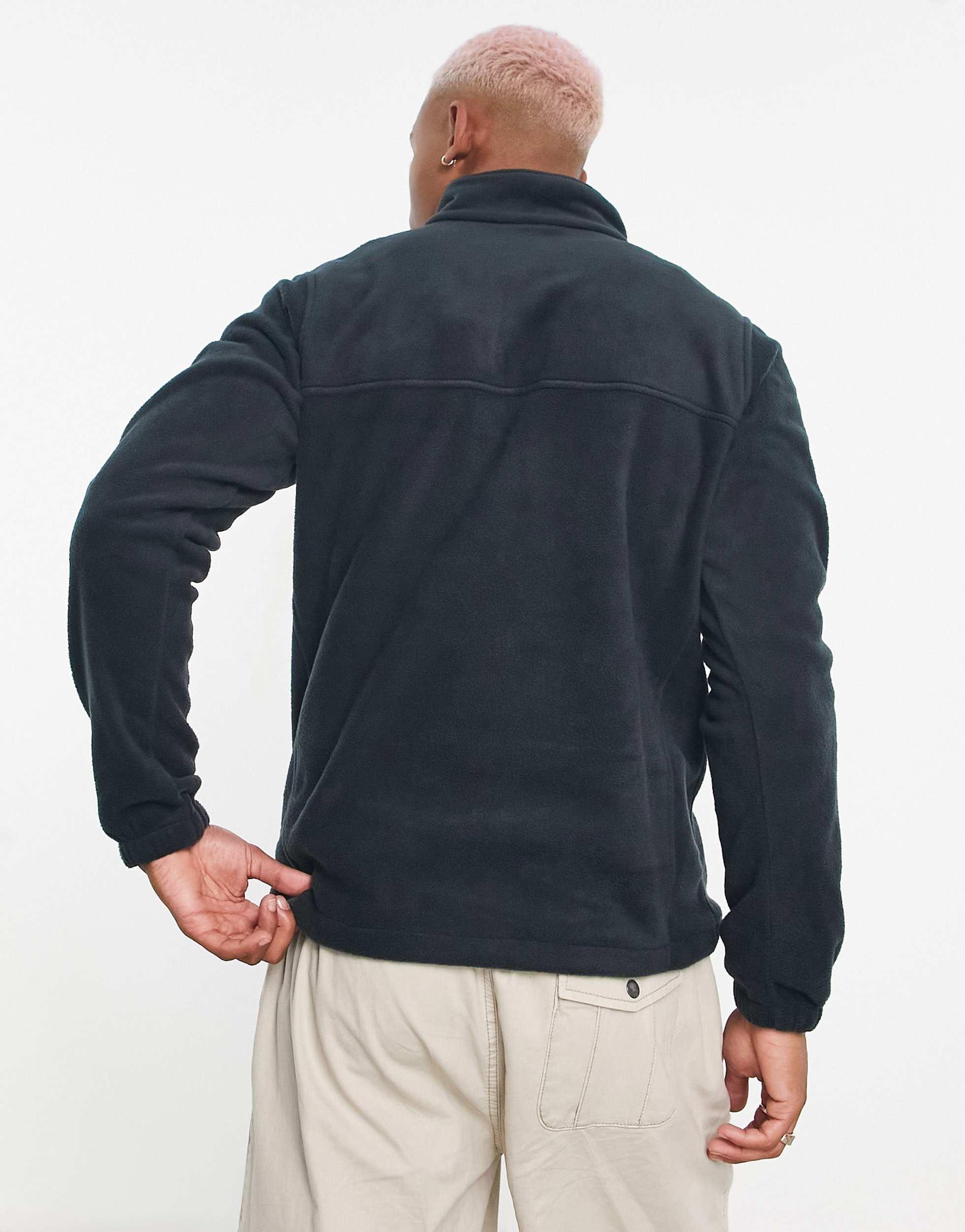 Columbia Steens Mountain 1/2 zip fleece in black