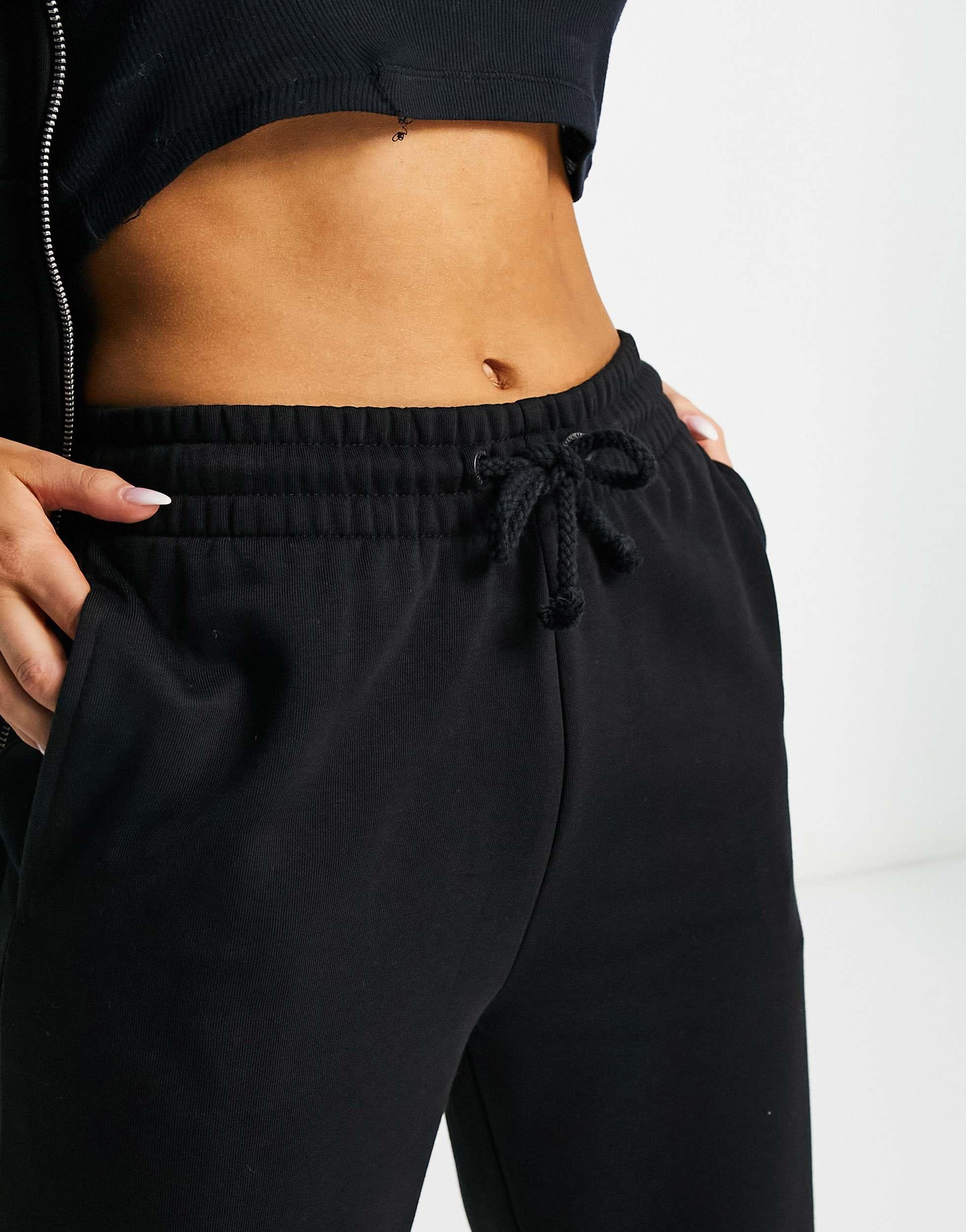 COLLUSION oversized sweatpants in black