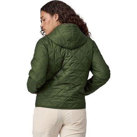 Diamond Quilted Bomber Hoodie - Women's