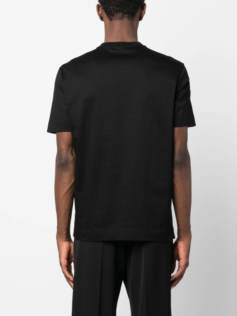 Emporio Armani Printed Cotton T Shirt