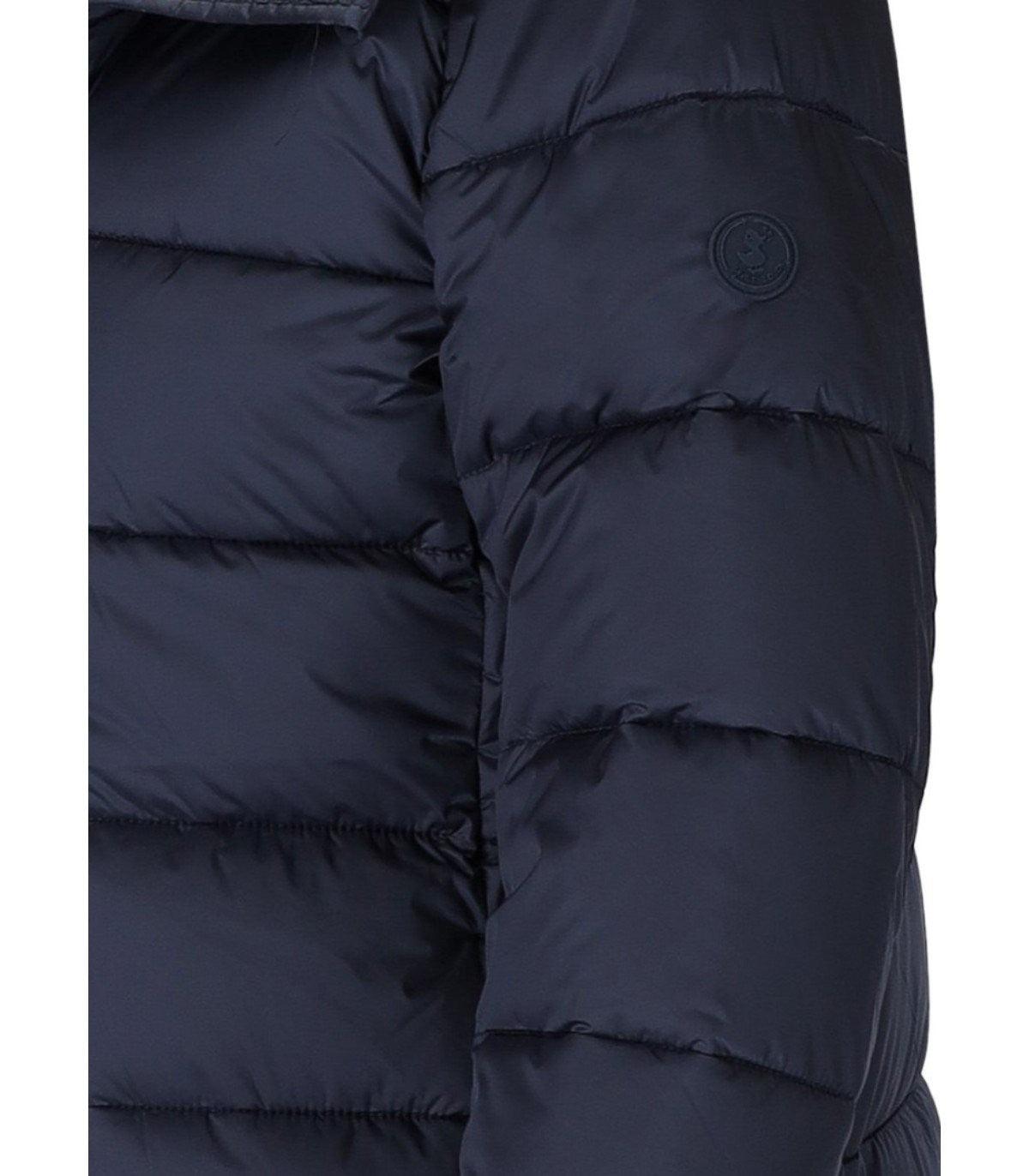 Save The Duck Matilda Blue Hooded Padded Jacket